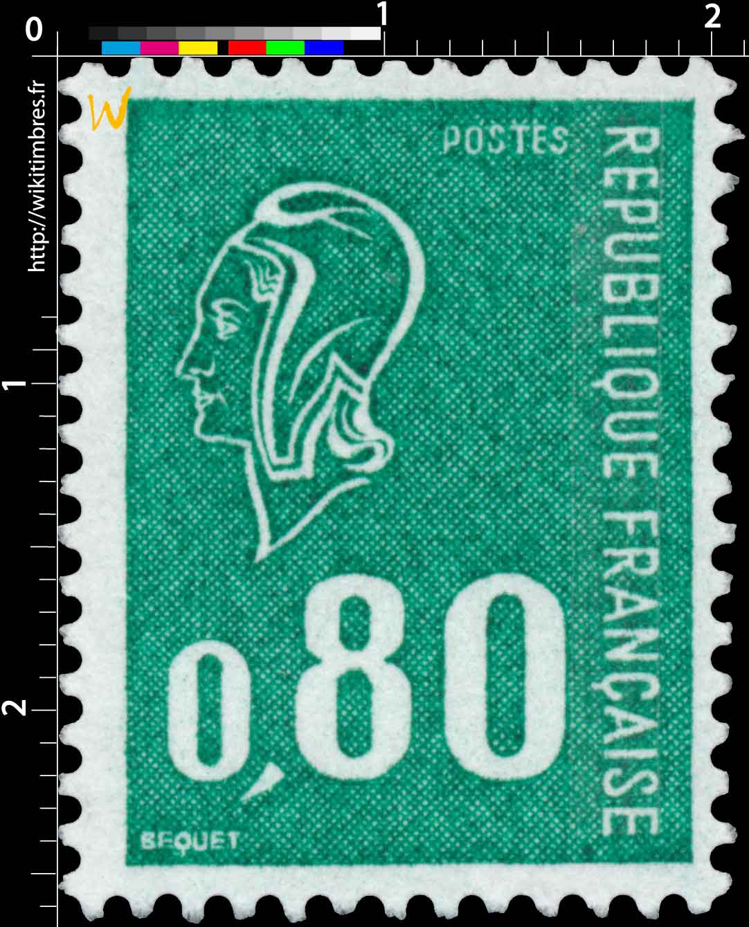 Sans légende particulière - type Marianne de Béquet 