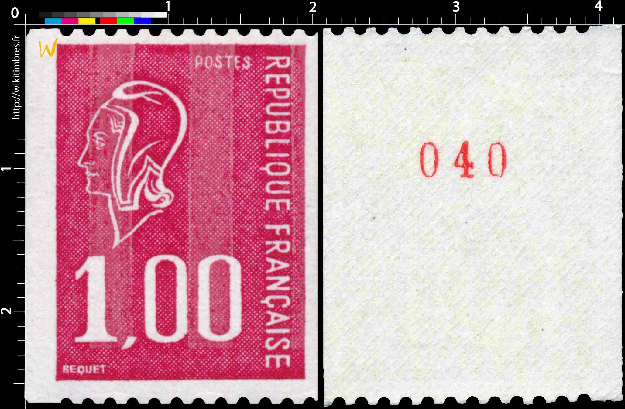 Sans légende particulière - type Marianne de Béquet 