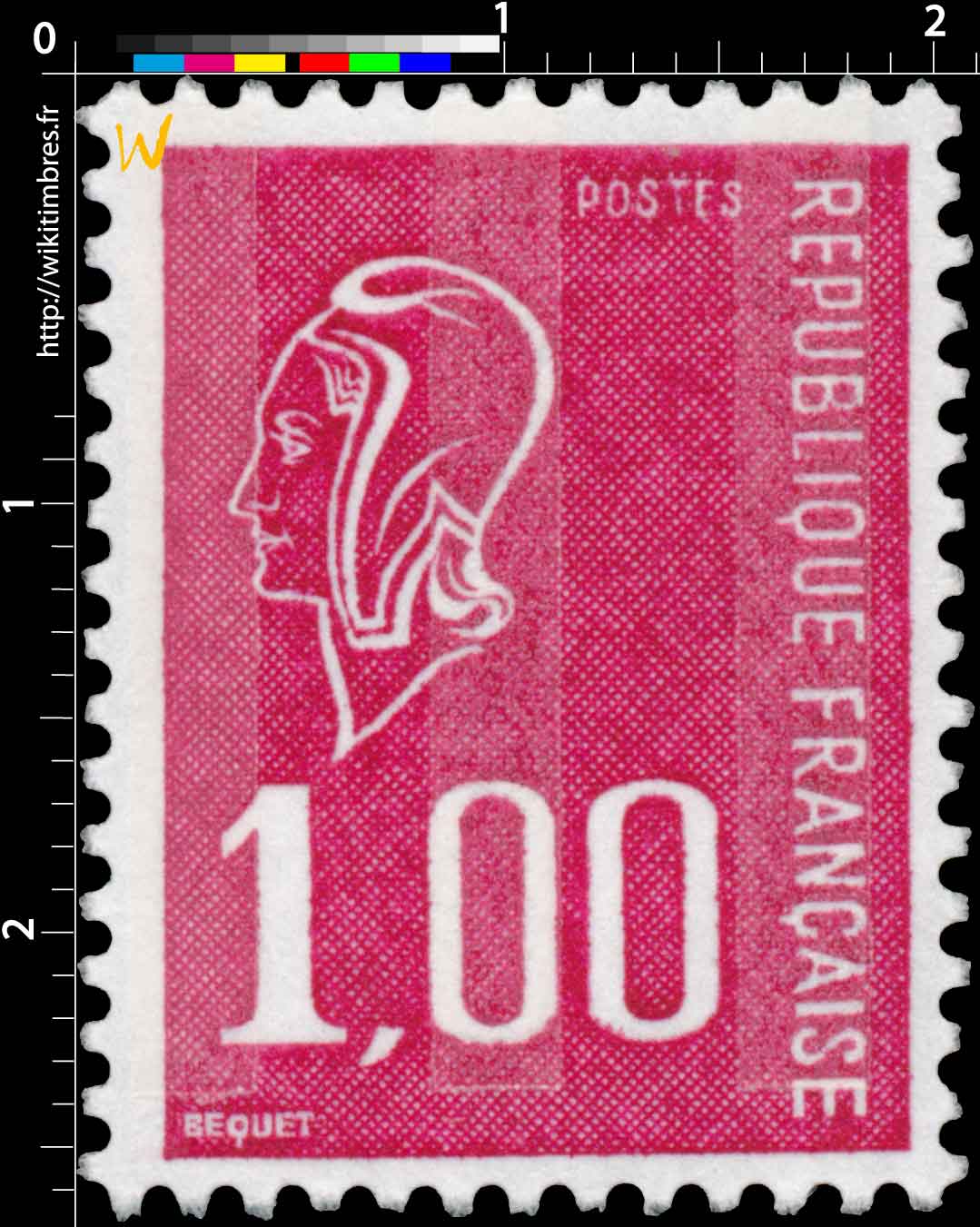 Sans légende particulière - type Marianne de Béquet 