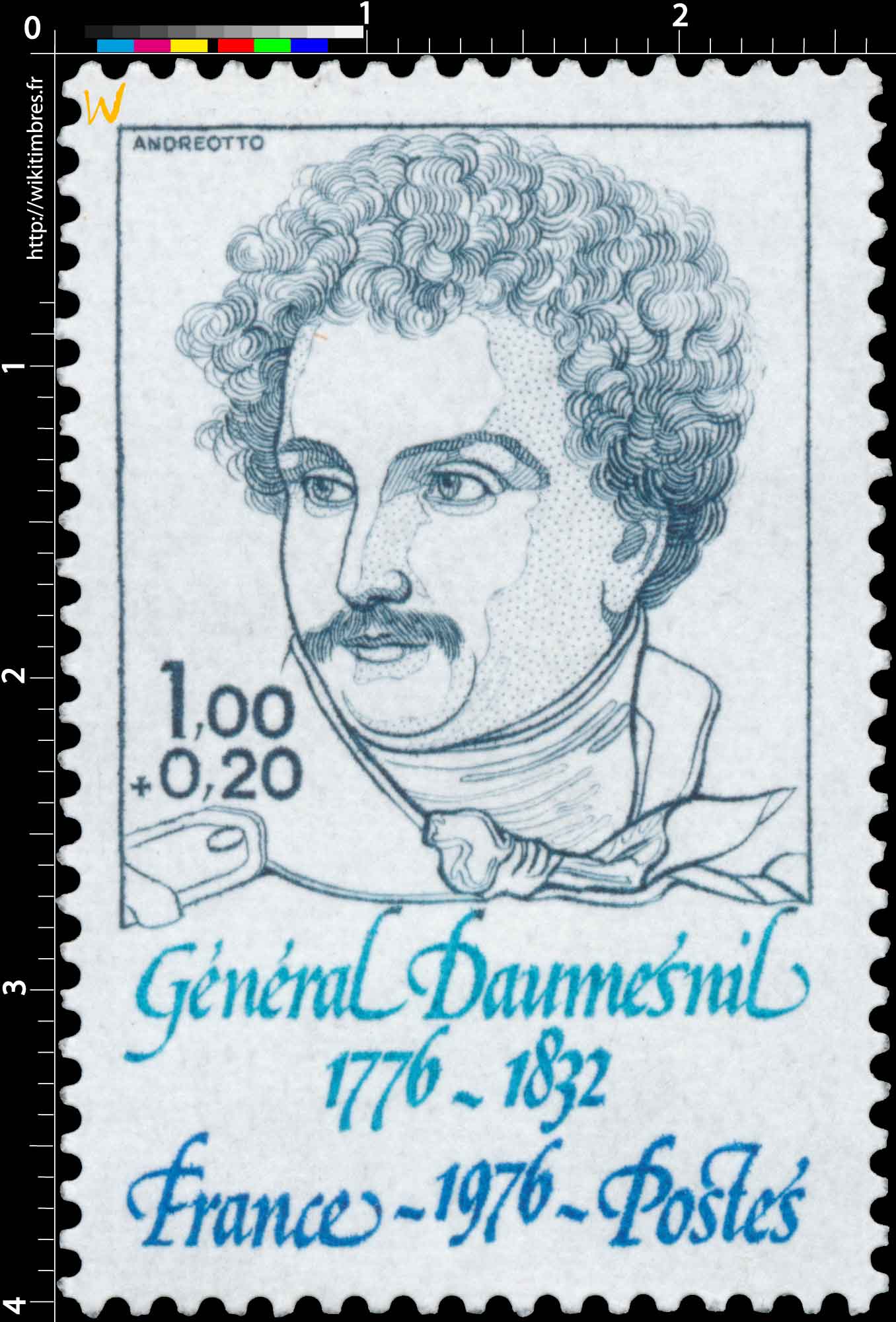 1976 Général Daumesnil 1776-1832