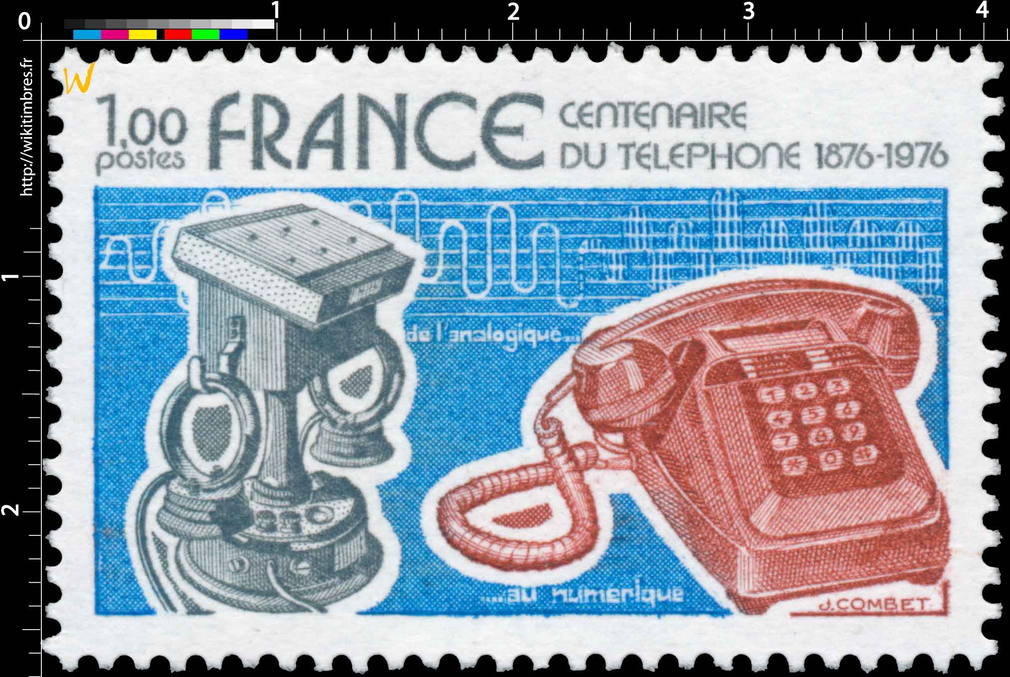 CENTENAIRE DU TÉLÉPHONE 1876-1976 de l'analogique…au numérique