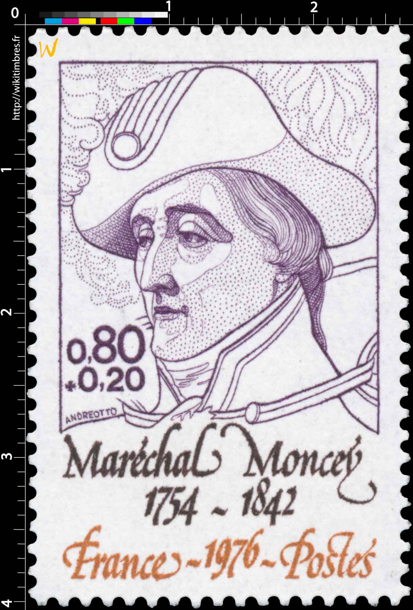 1976 Maréchal Moncey 1754-1842