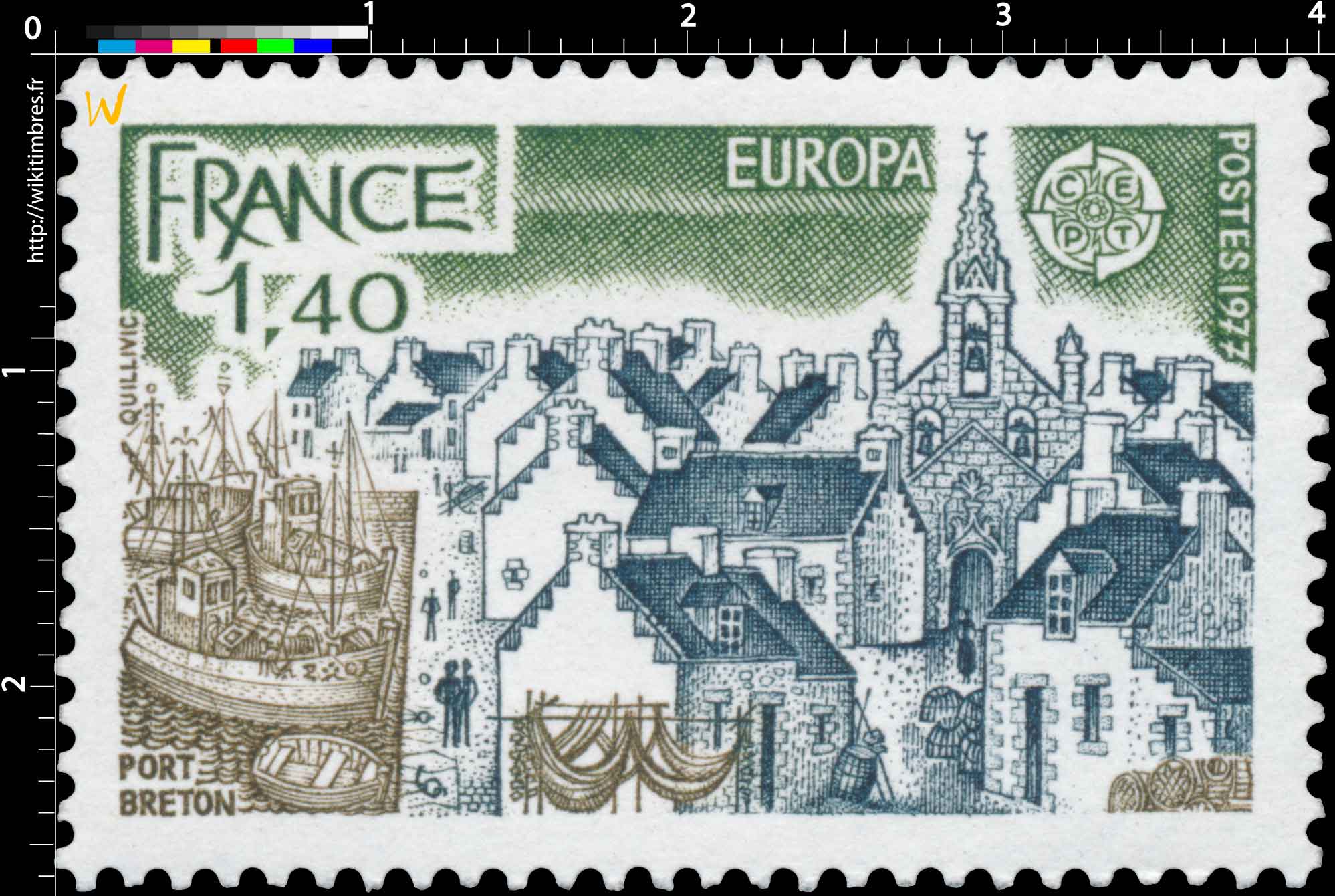 1977 EUROPA CEPT PORT BRETON