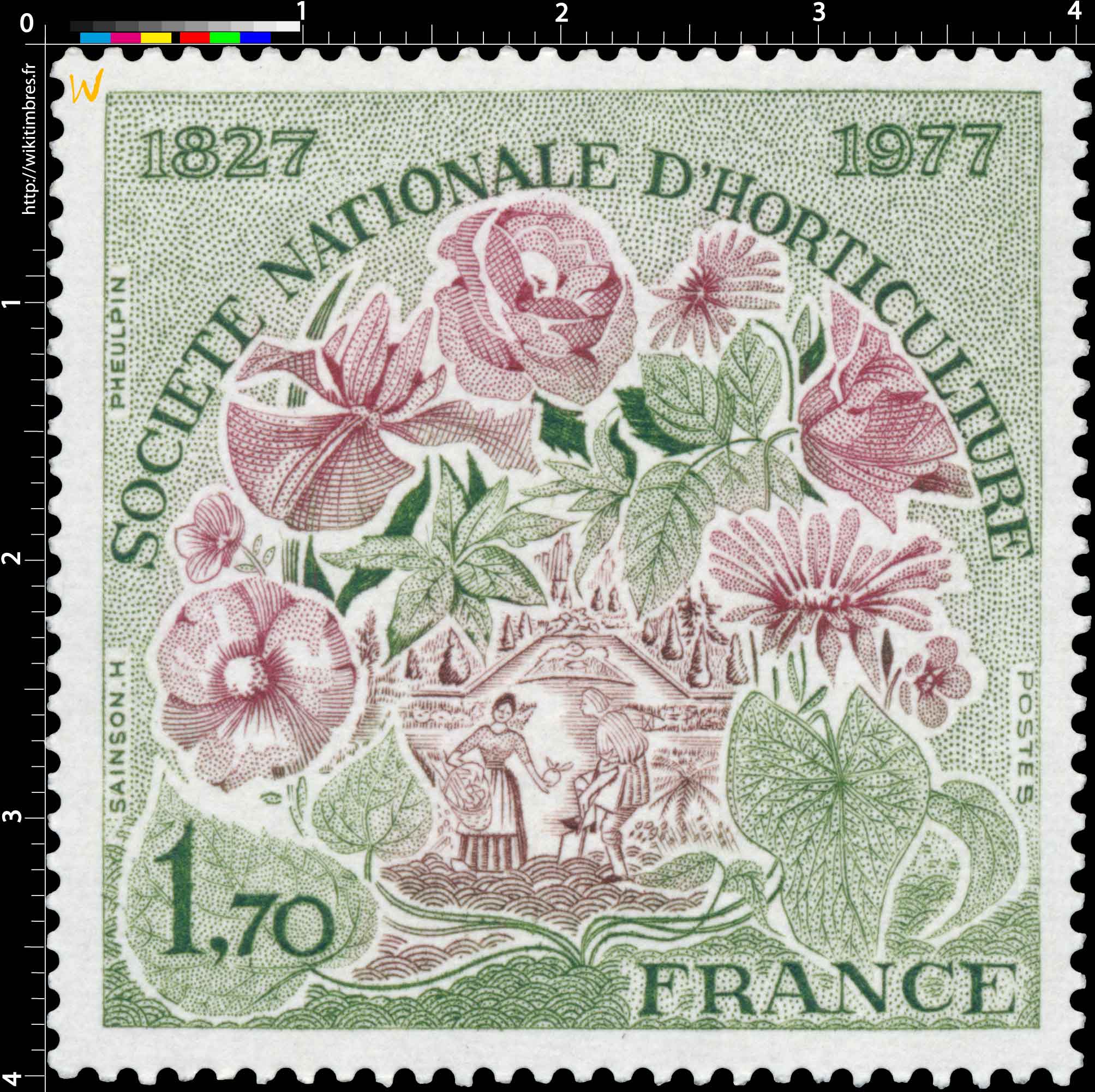 SOCIÉTÉ NATIONALE D'HORTICULTURE 1827-1977