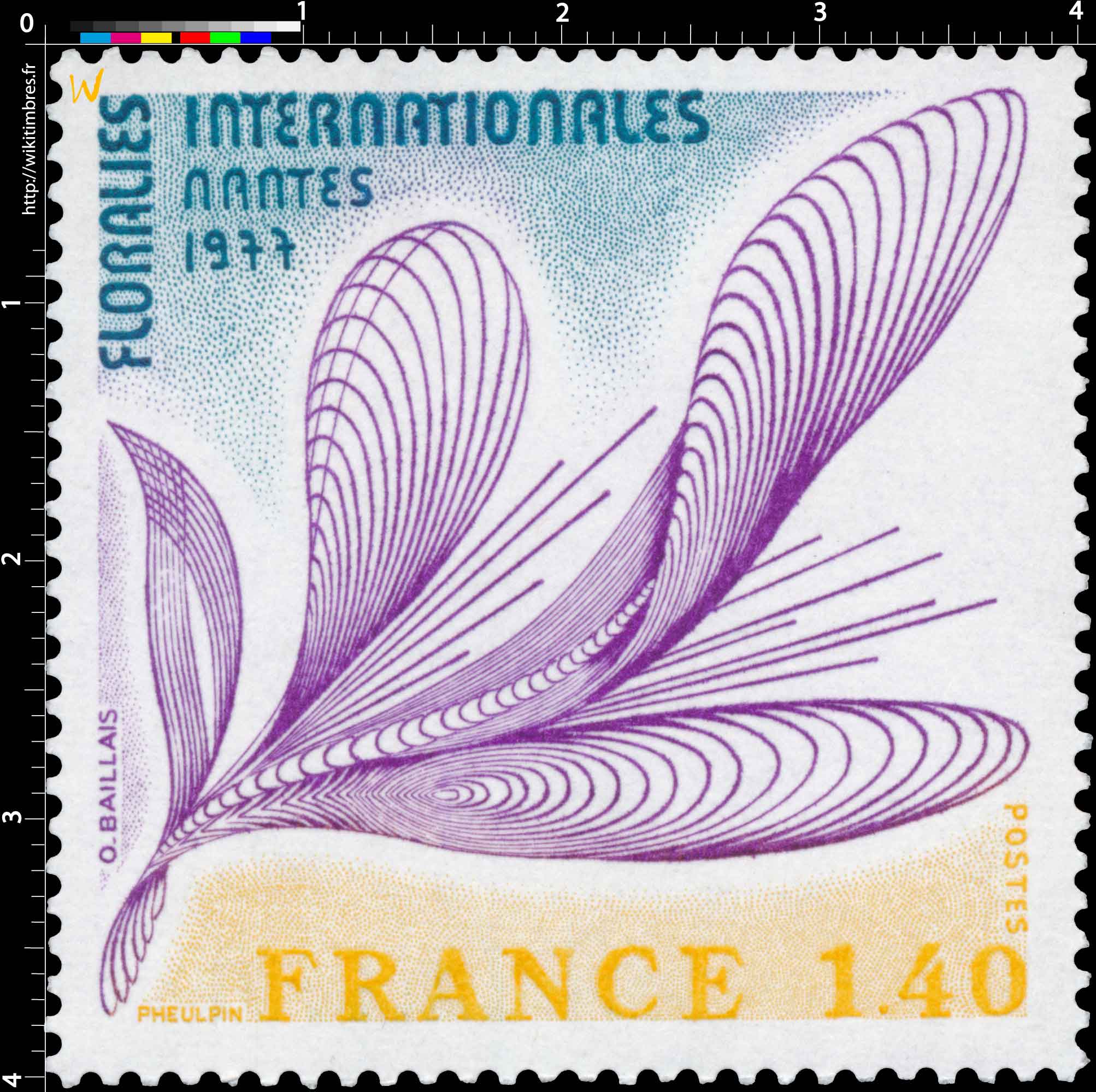 1977 FLORALIES INTERNATIONALES NANTES