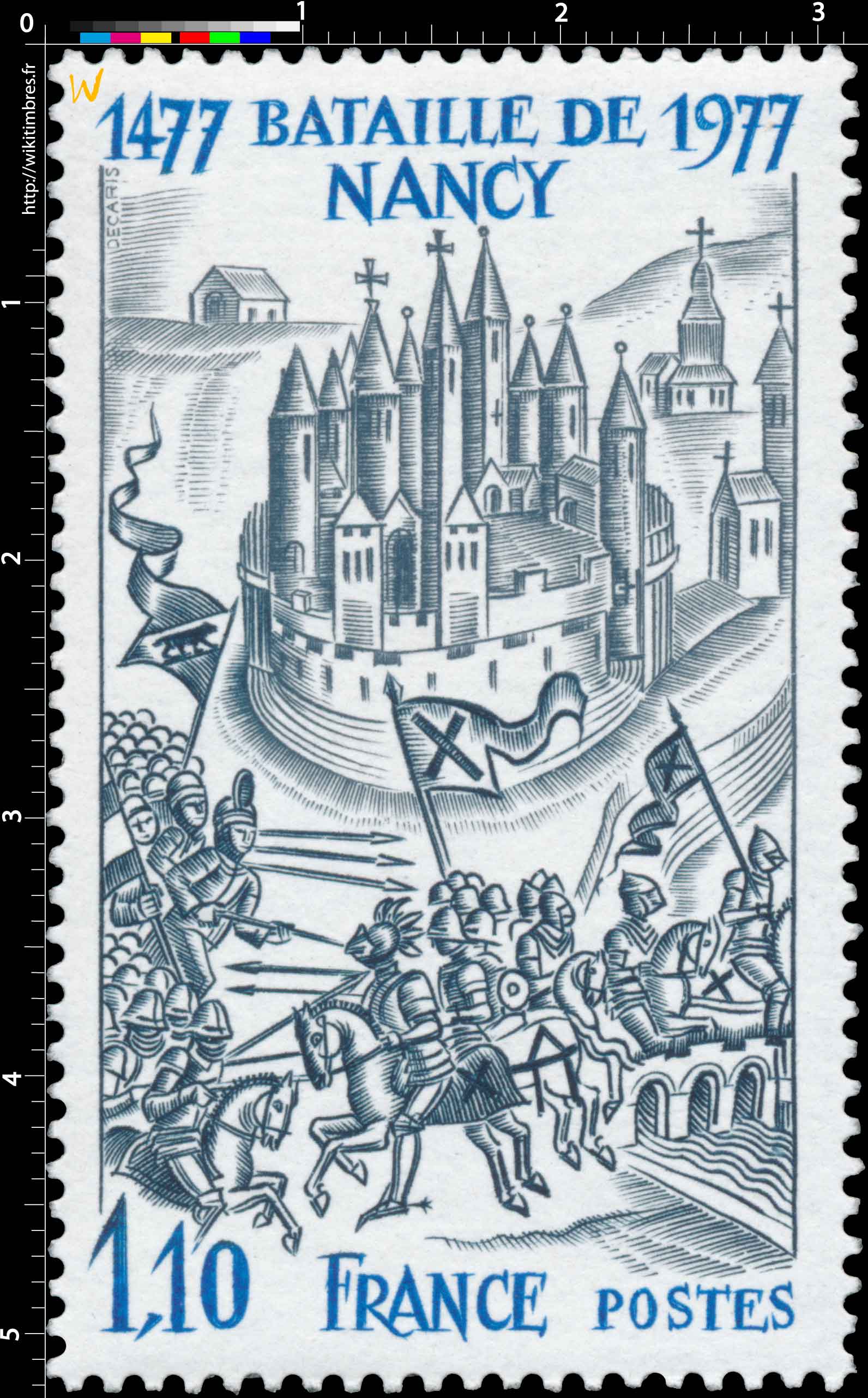 BATAILLE DE NANCY 1477-1977