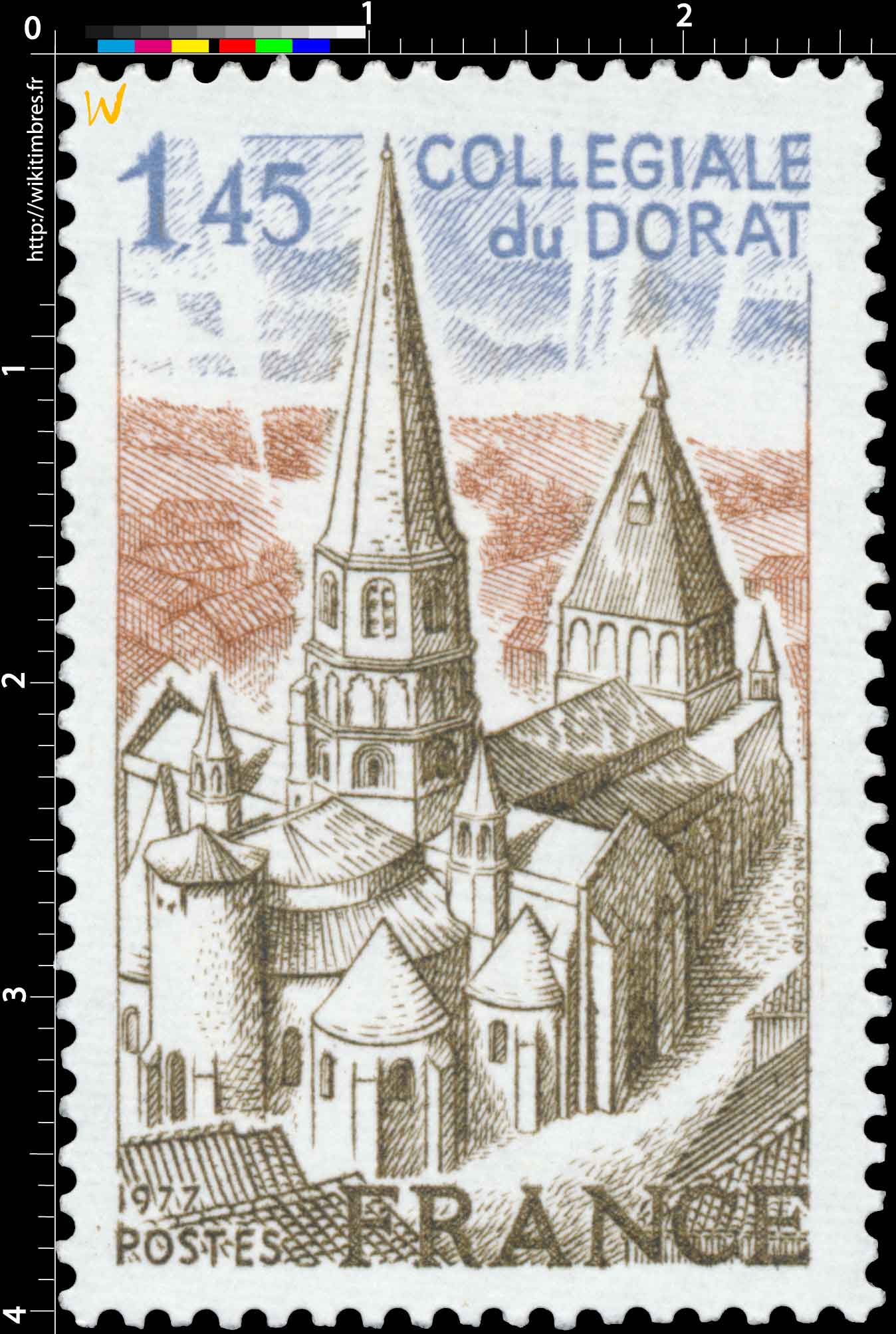 1977 COLLÉGIALE DU DORAT