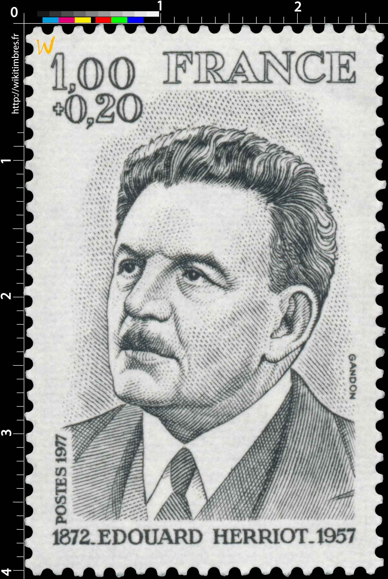 1977 ÉDOUARD HERRIOT 1872-1957