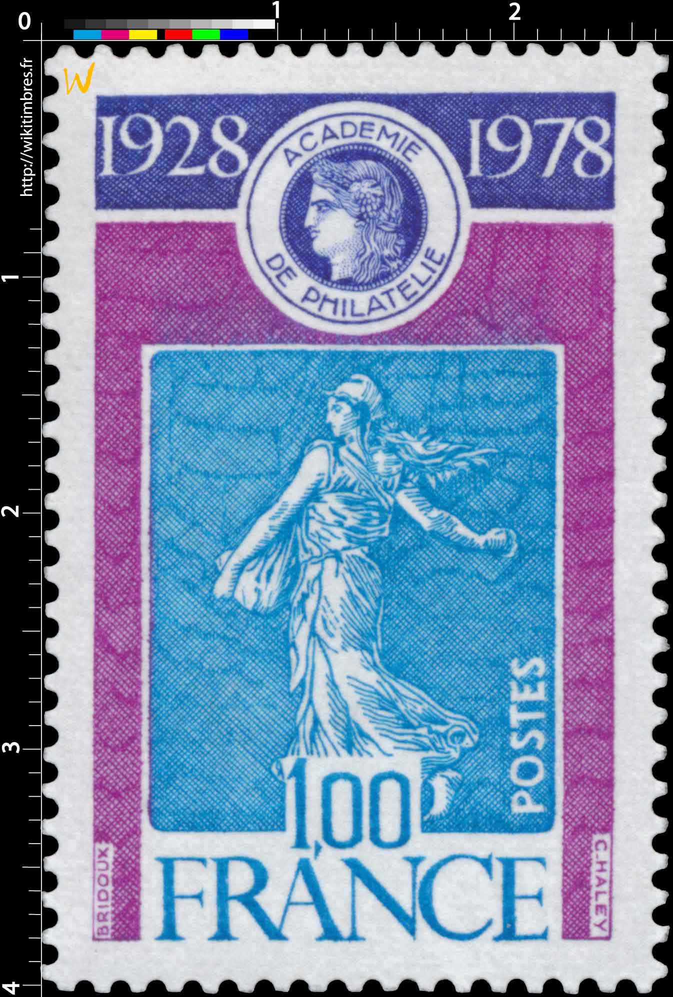 ACADÉMIE DE PHILATÉLIE 1928 1978