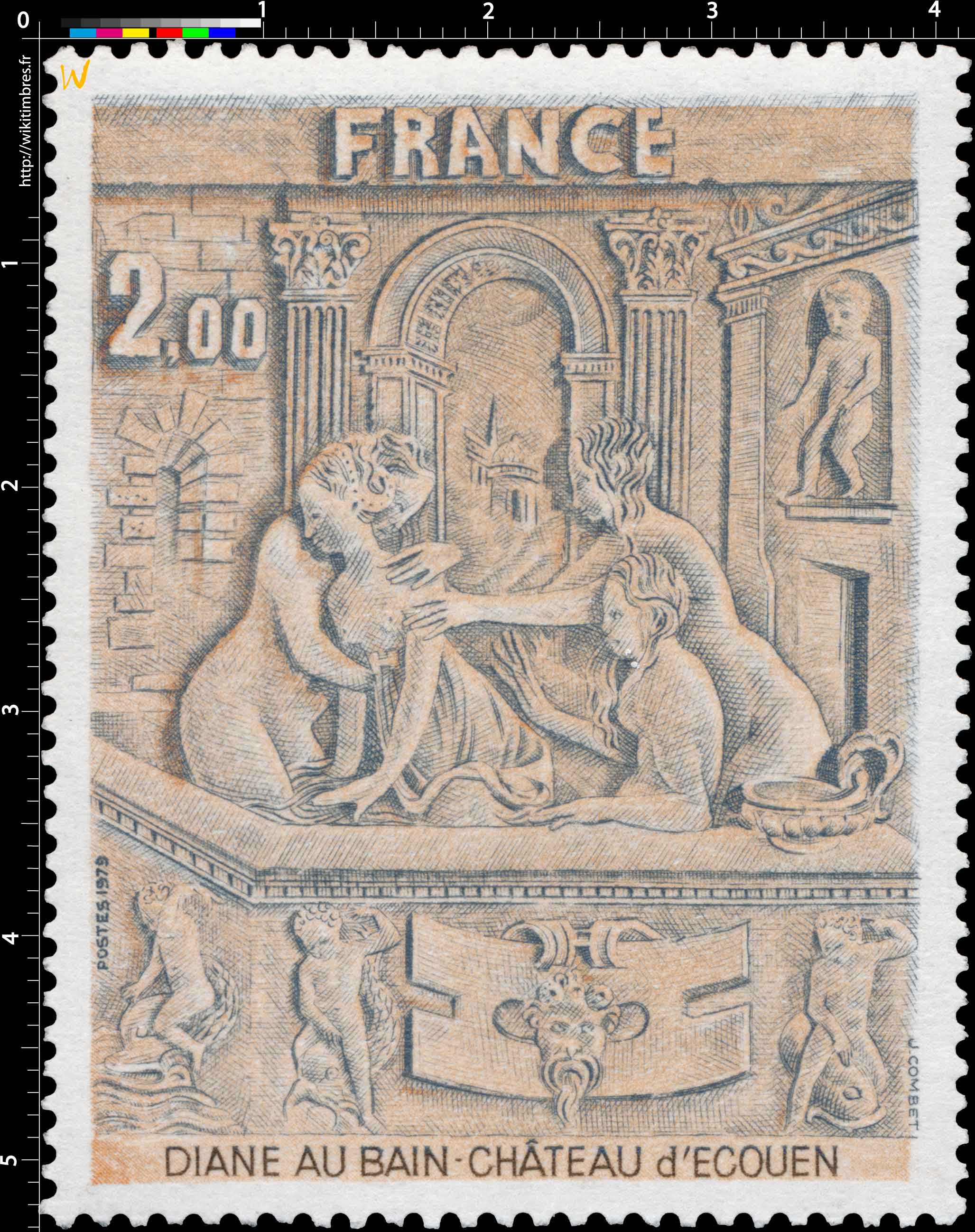 1979 DIANE AU BAIN - CHÂTEAU d'ECOUEN