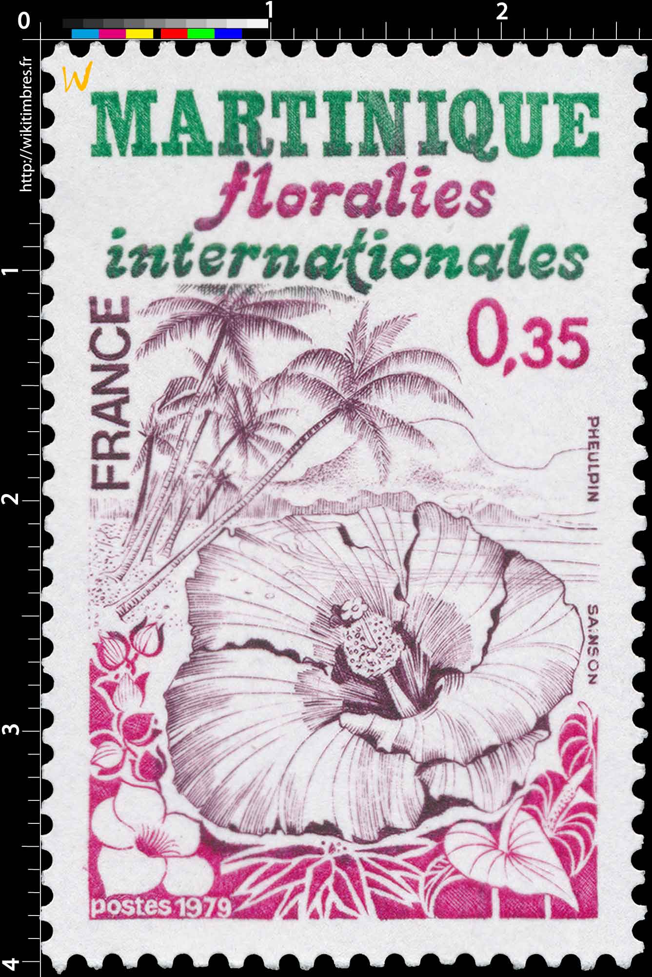 1979 MARTINIQUE floralies internationales