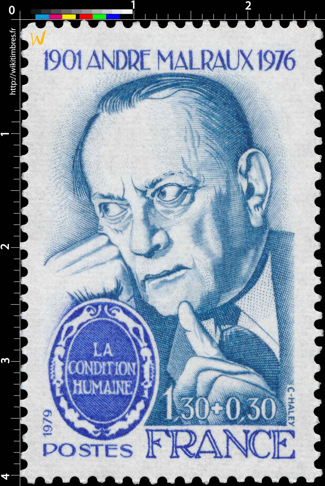 1979 ANDRÉ MALRAUX 1901-1976 LA CONDITION HUMAINE