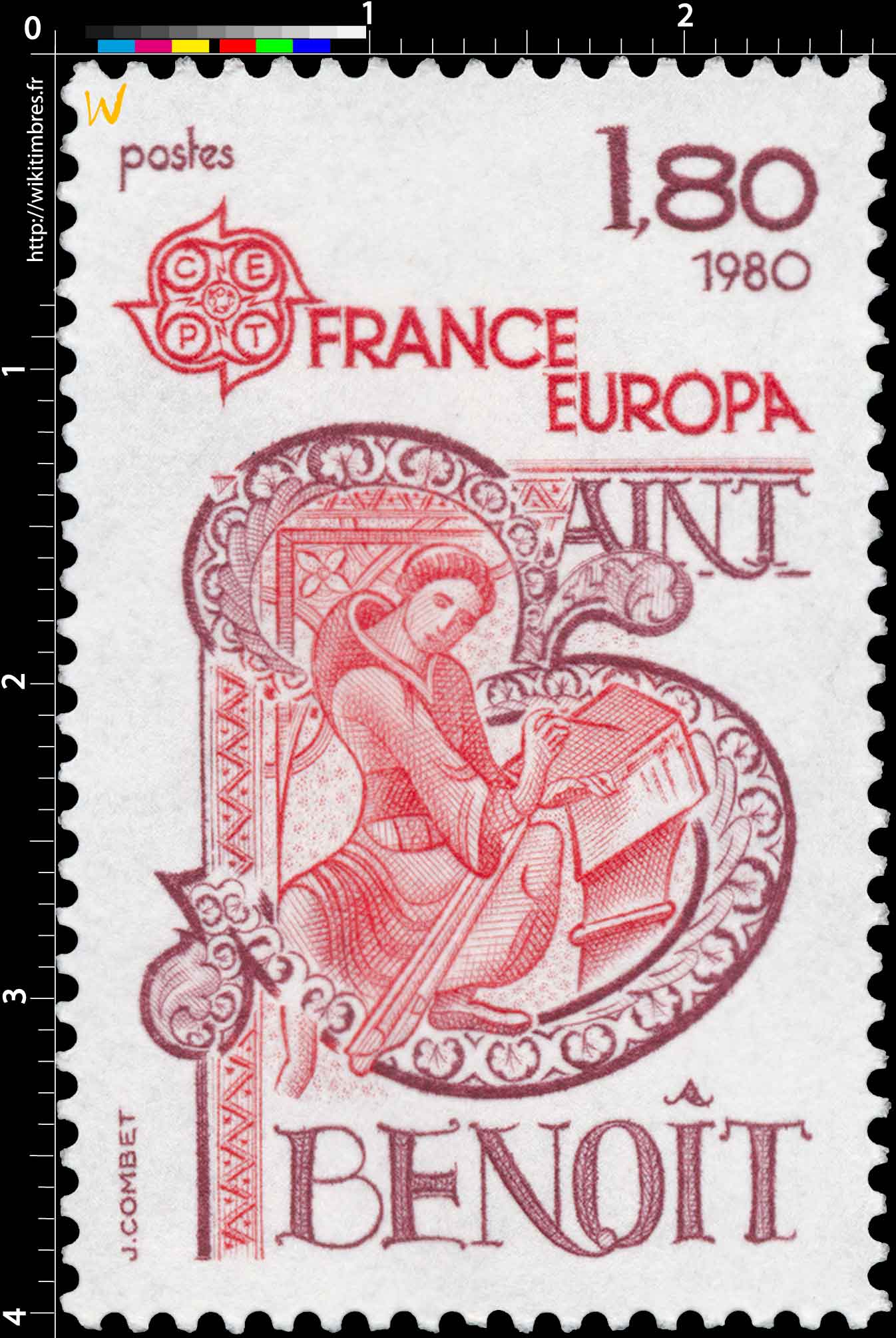 1980 EUROPA CEPT SAINT BENOÎT