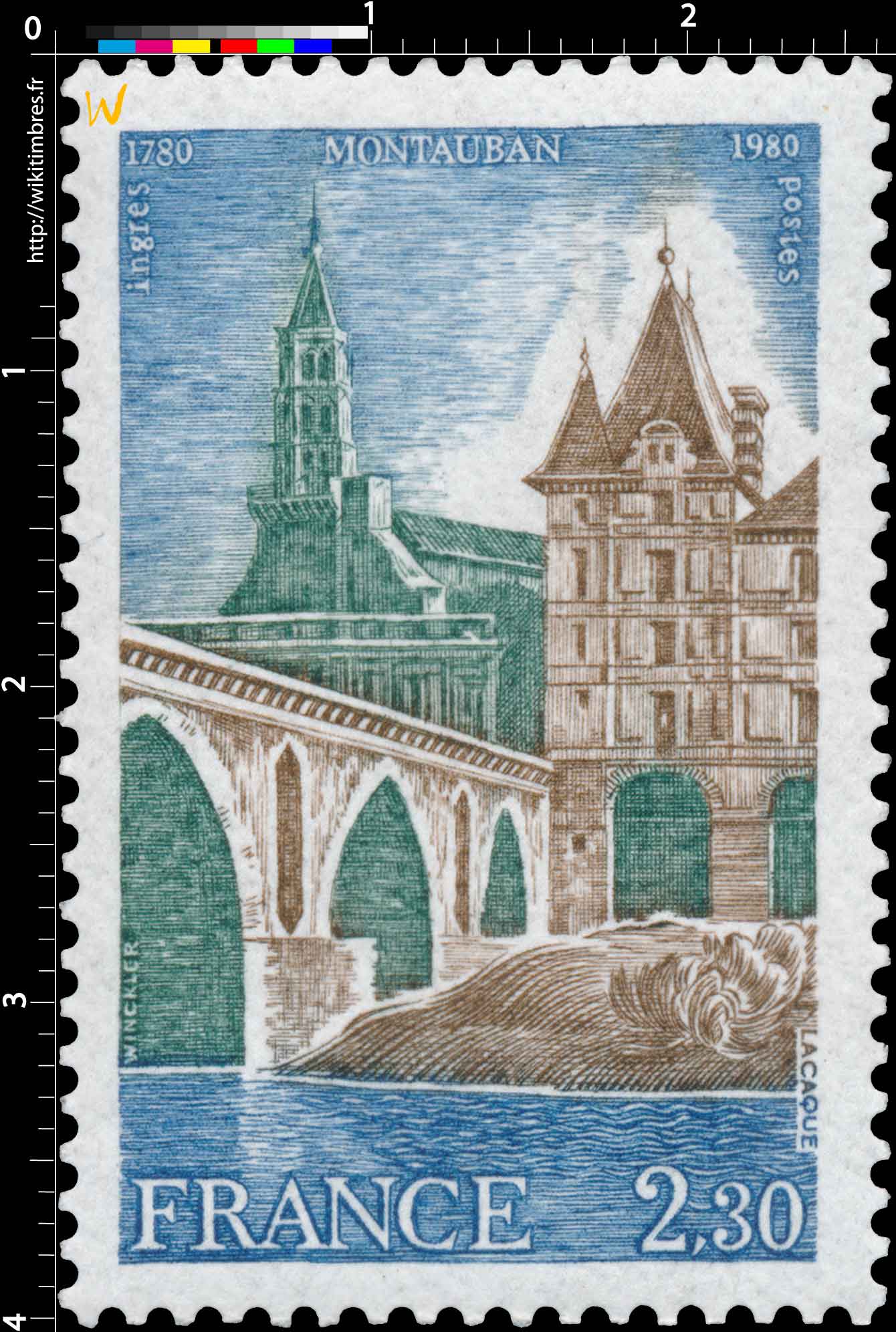 1980 MONTAUBAN Ingres 1780-1980