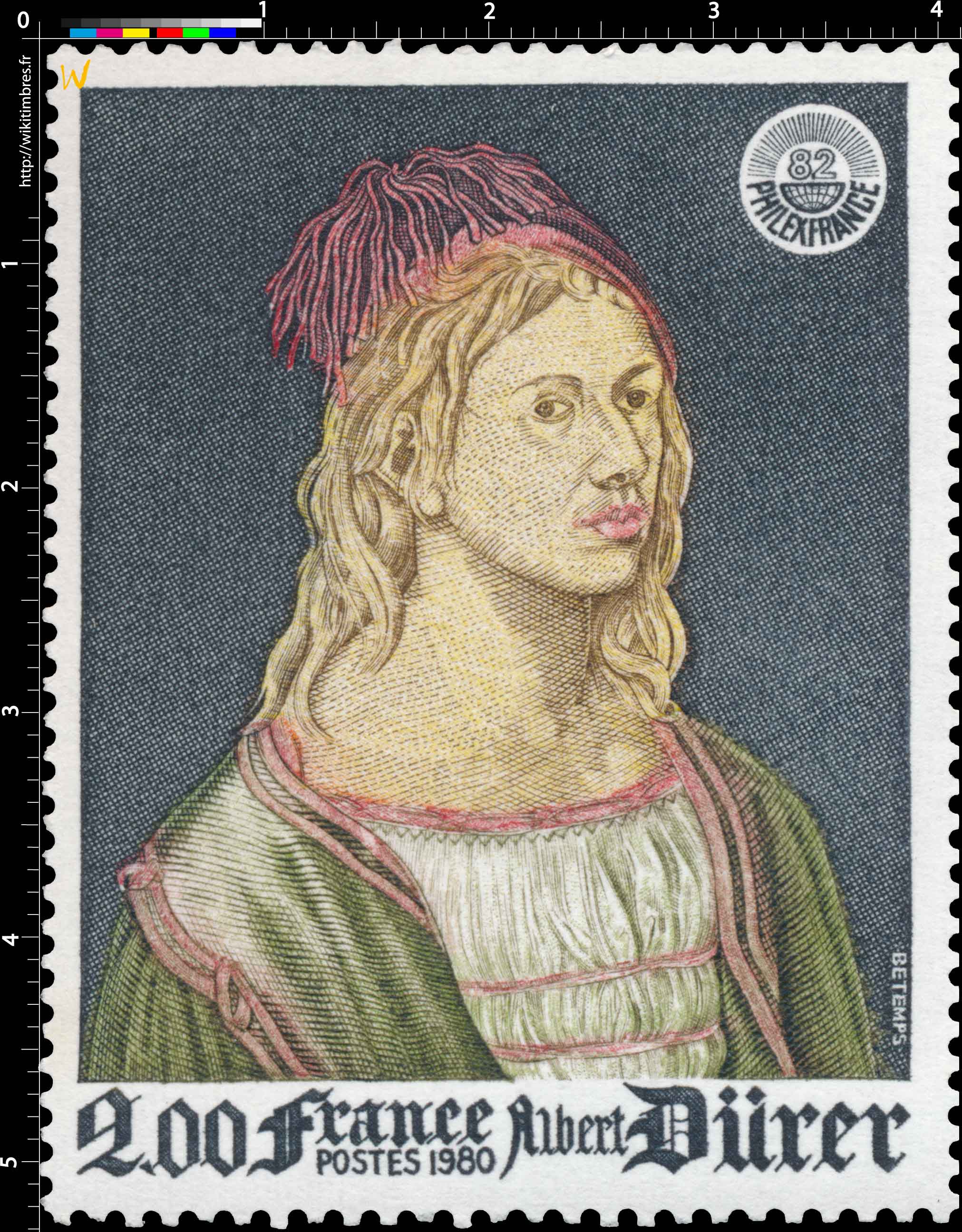 1980 PHILEXFRANCE 82 Albert Dürer