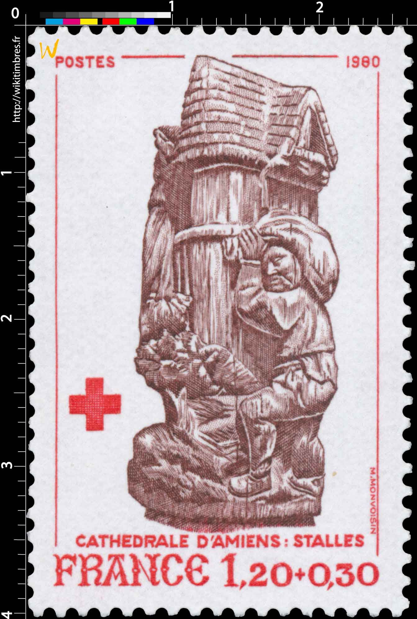 1980 CATHÉDRALE D'AMIENS : STALLES