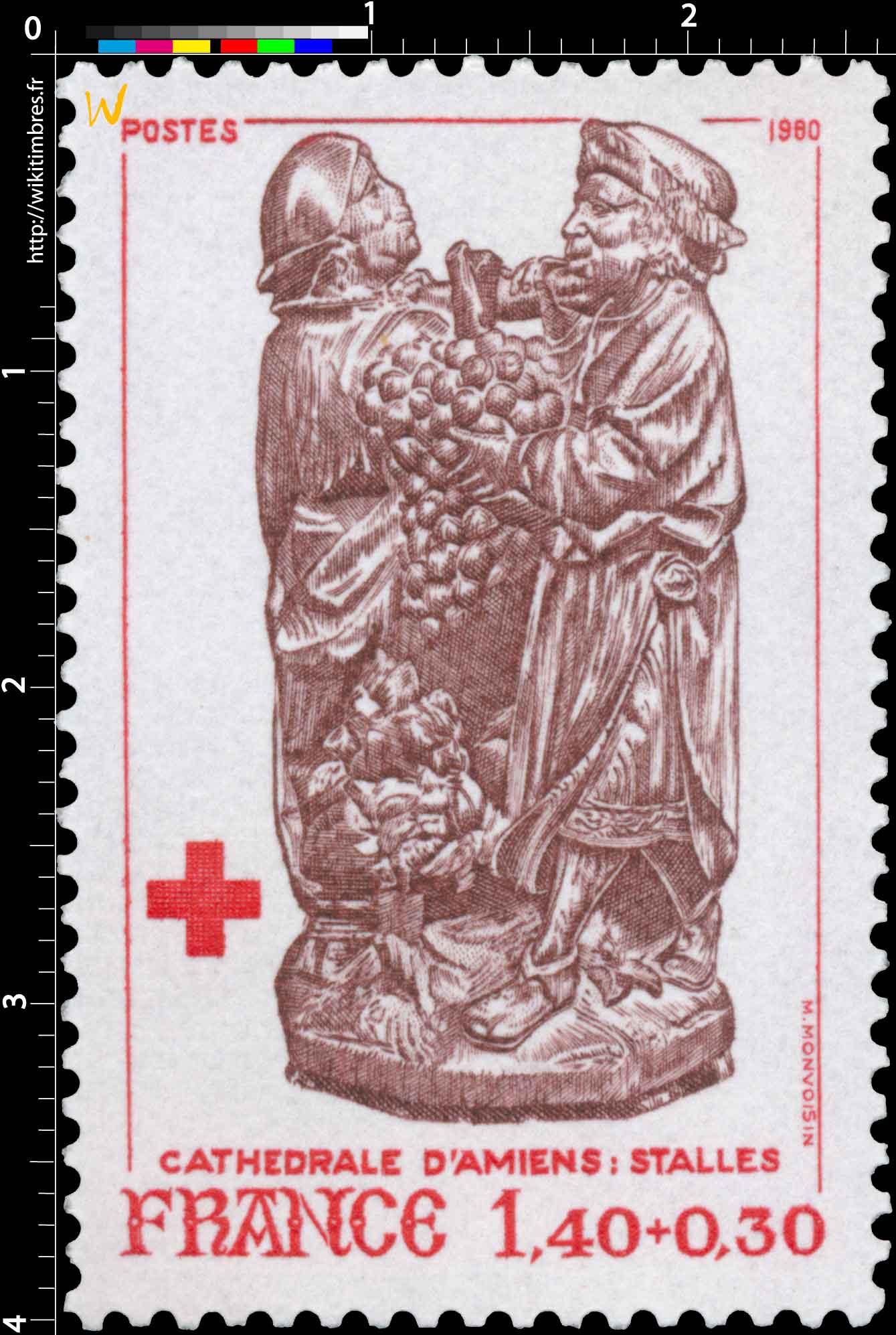 1980 CATHÉDRALE D'AMIENS : STALLES