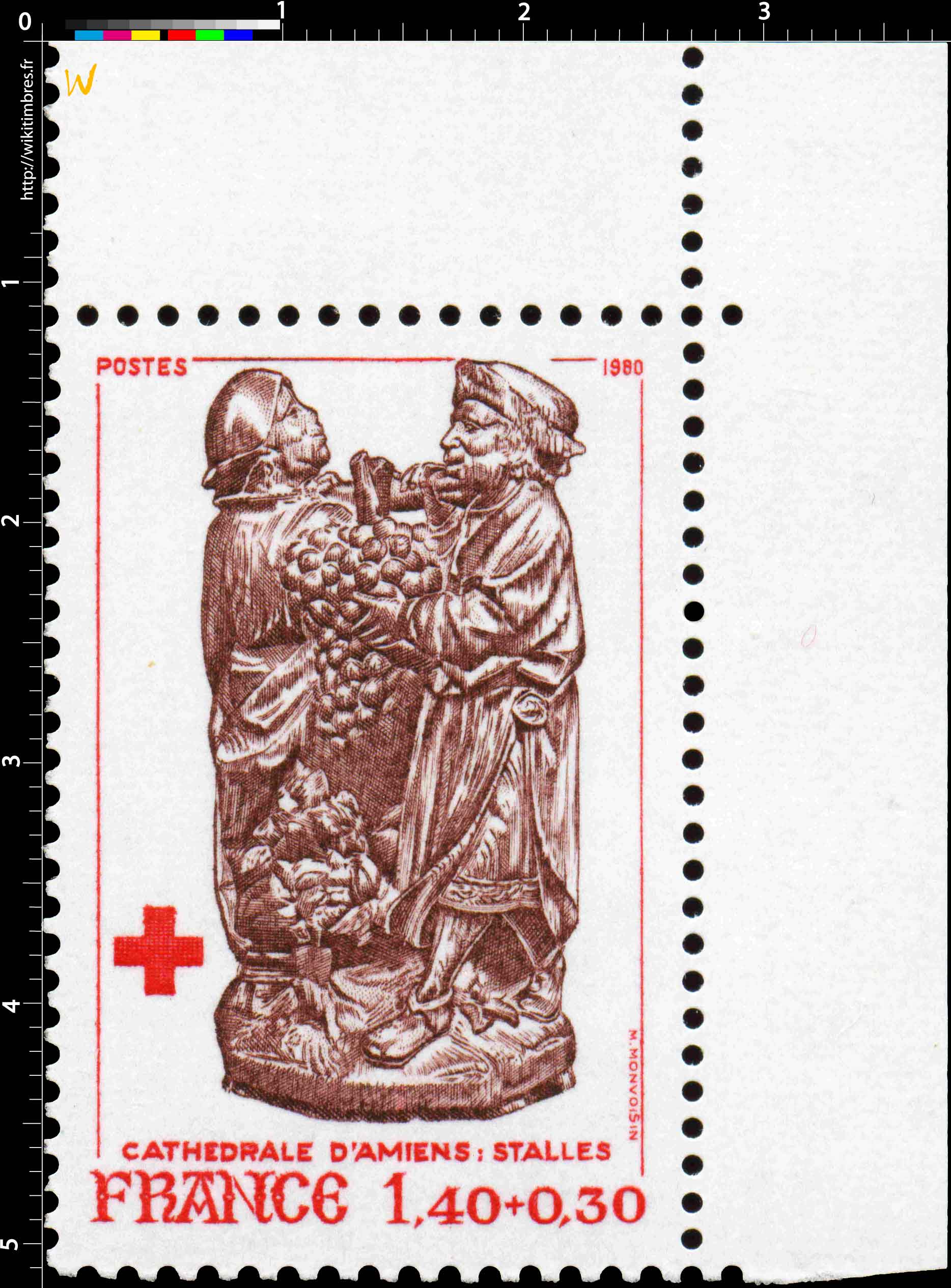 1980 CATHÉDRALE D'AMIENS : STALLES