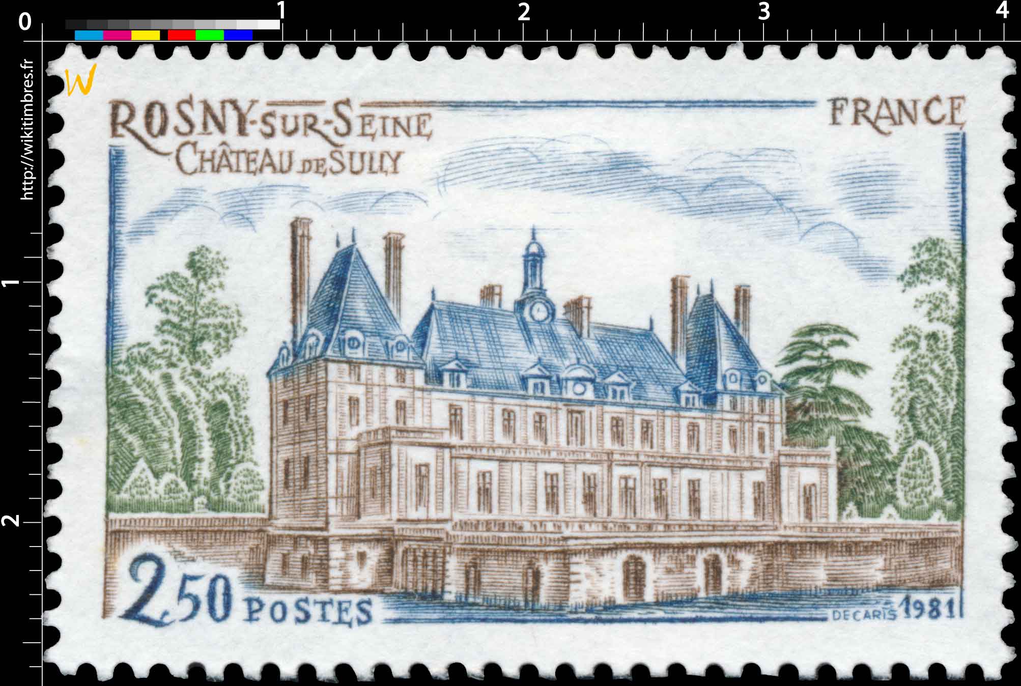 1981 ROSNY-SUR-SEINE CHÂTEAU DE SULLY