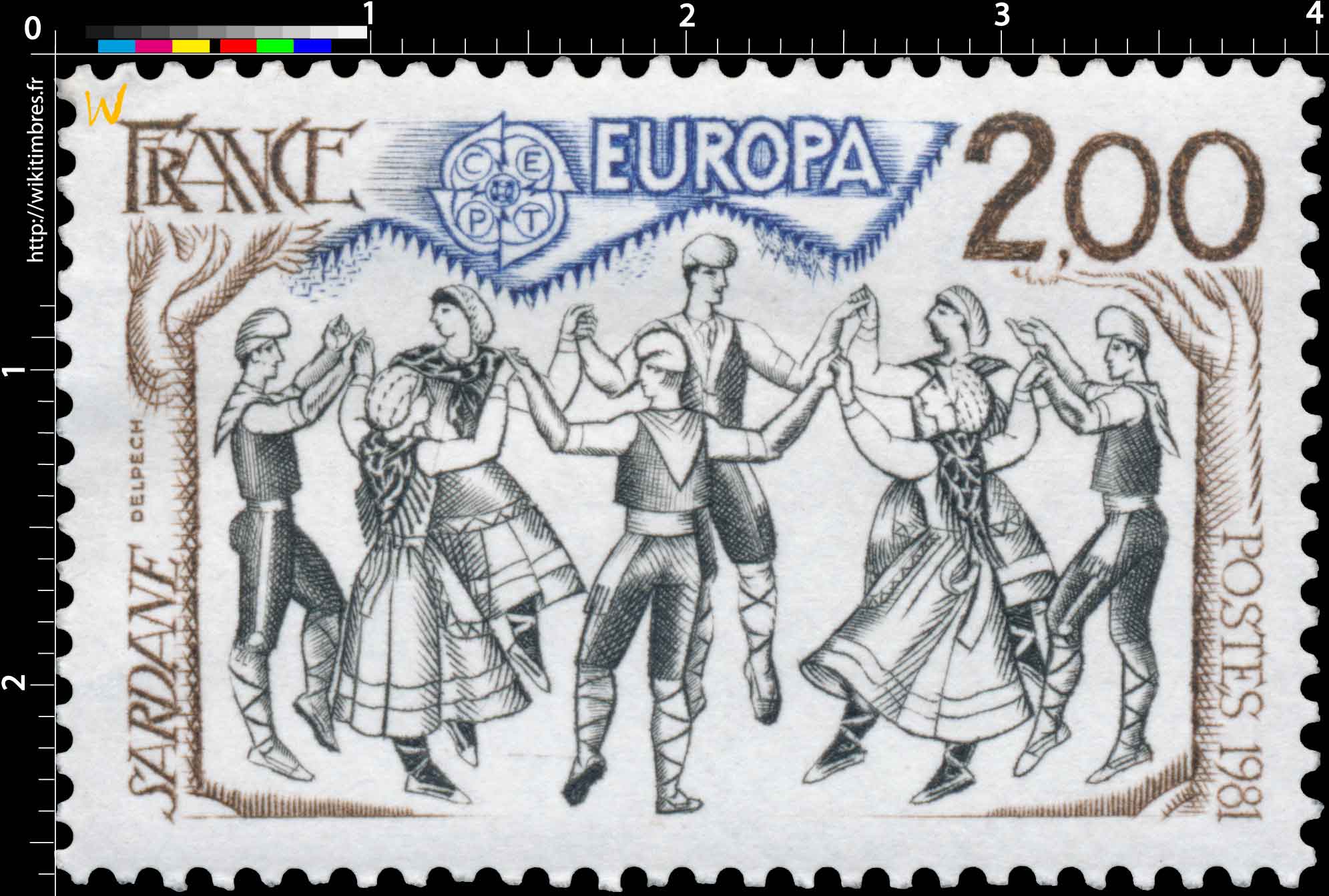 1981 EUROPA CEPT SARDANE
