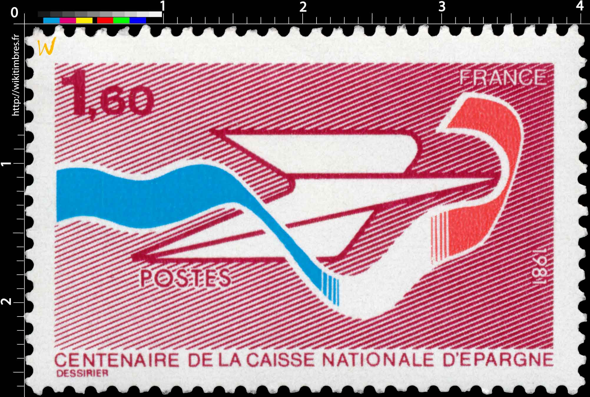 1981 CENTENAIRE DE LA CAISSE NATIONALE D'ÉPARGNE