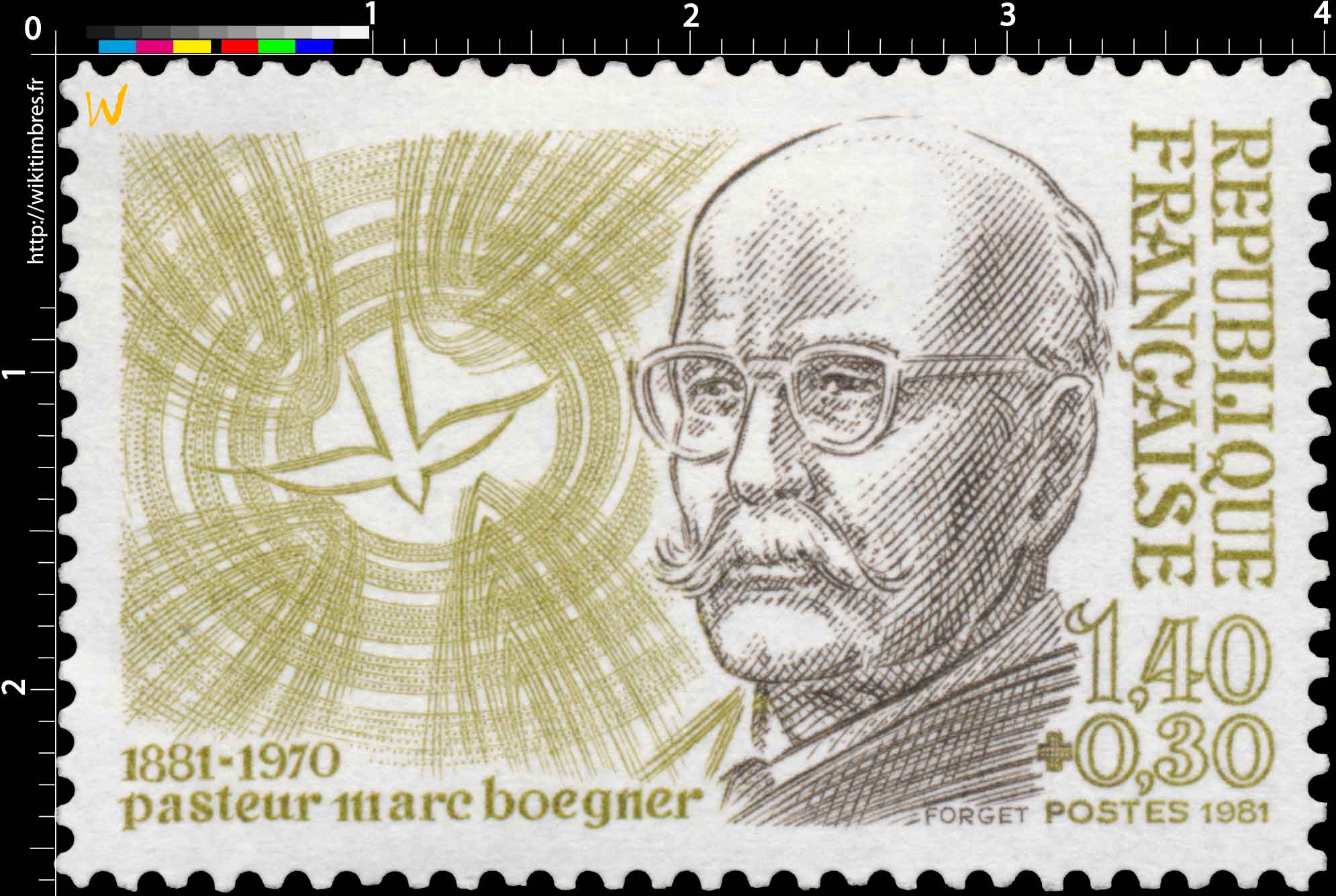 1981 pasteur marc Boegner 1881-1970