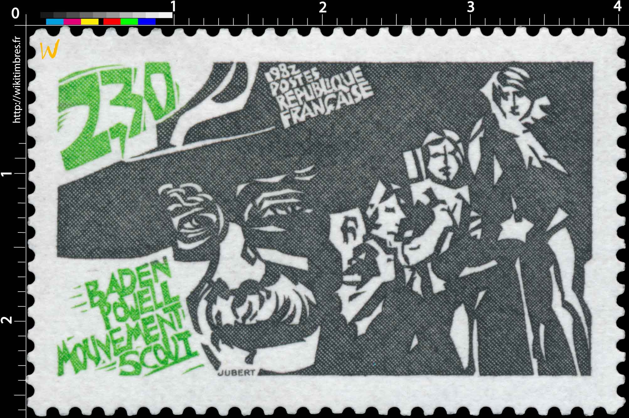 1982 BADEN POWELL MOUVEMENT SCOUT