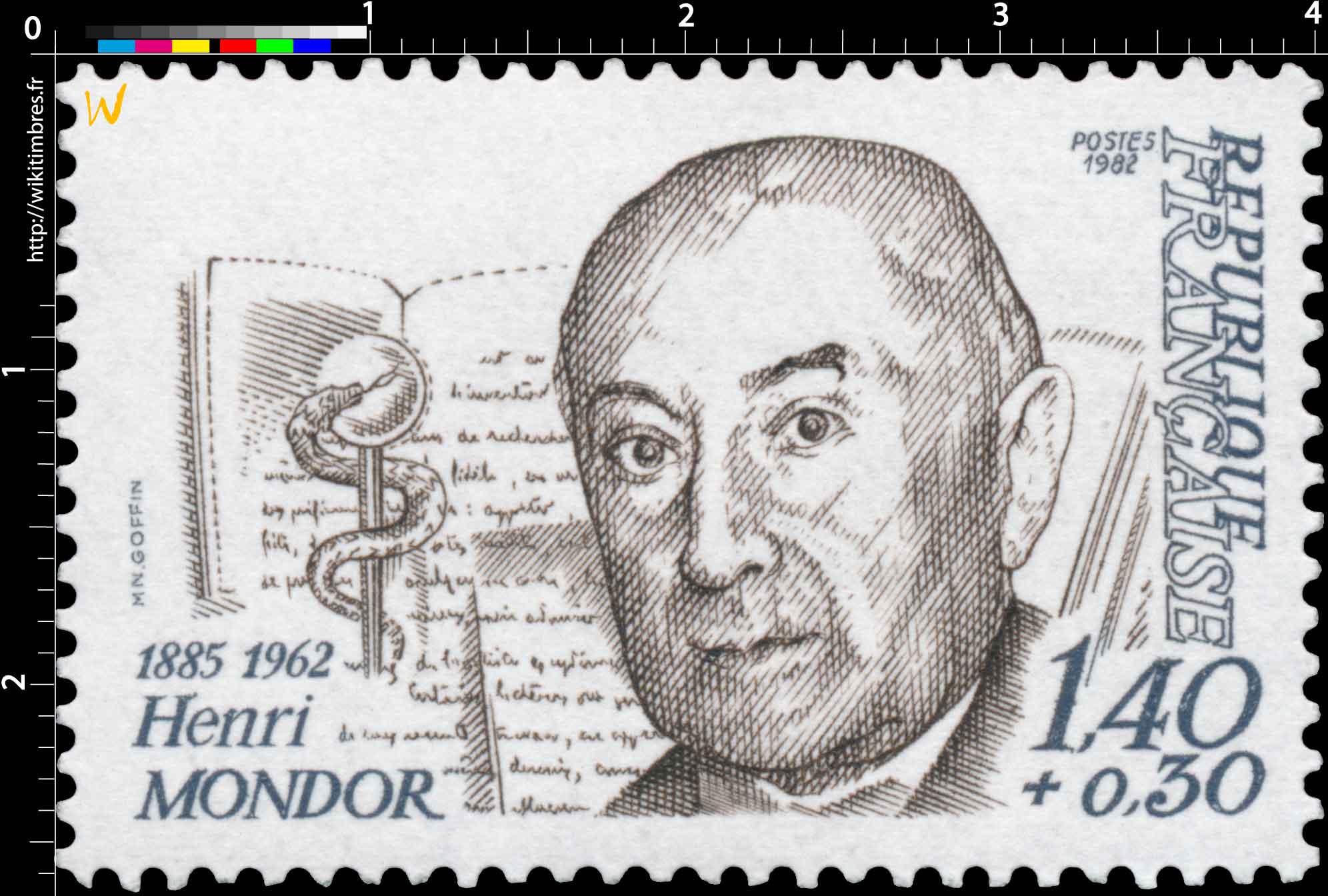 1982 Henri MONDOR 1885-1962