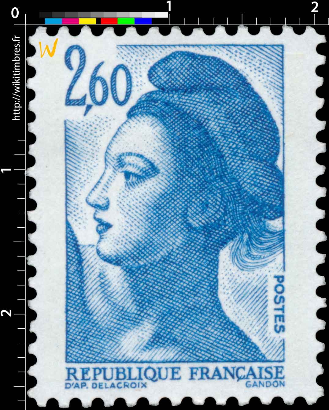 Sans légende particulière - type liberté de Gandon