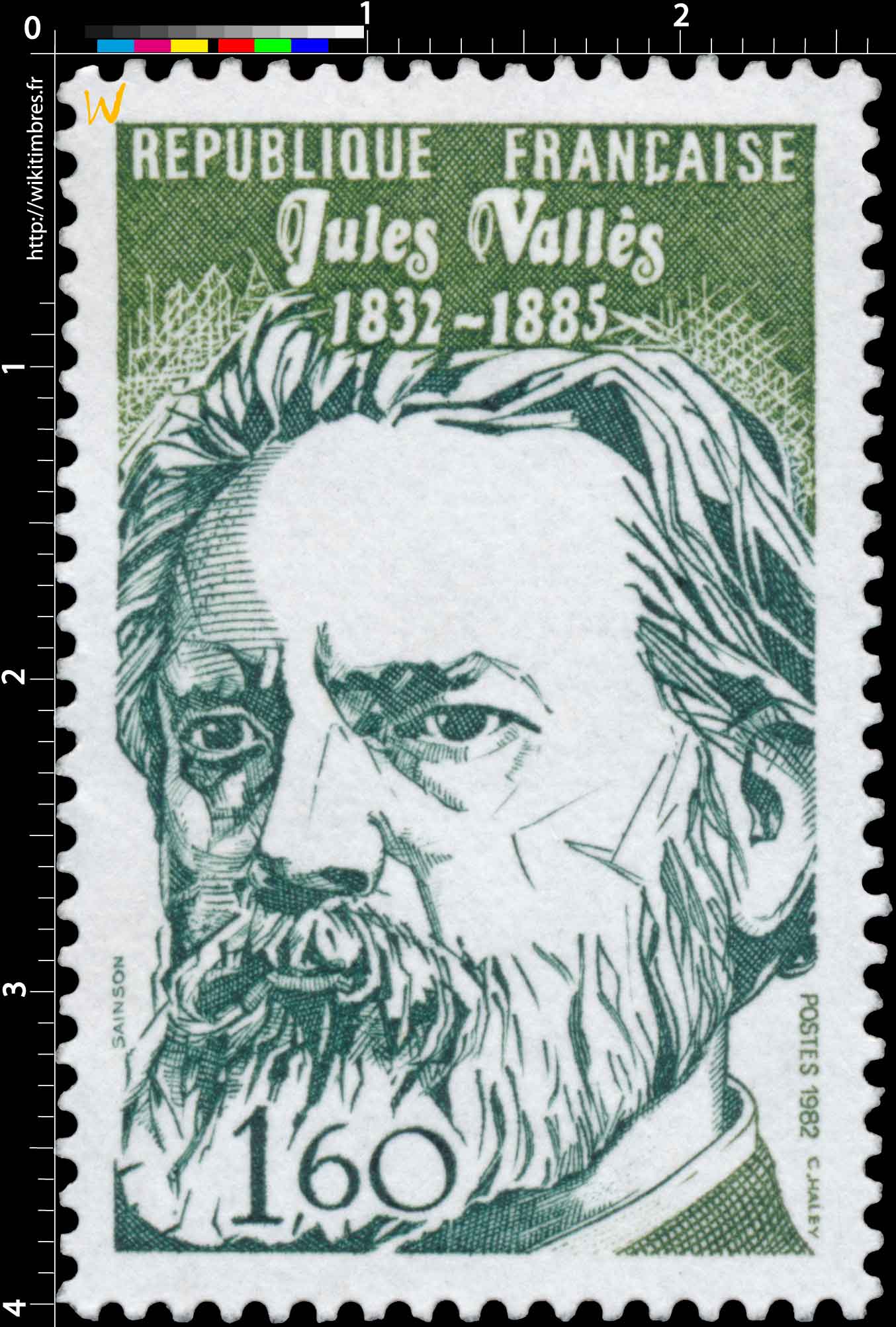 1982 Jules Vallès 1832-1885