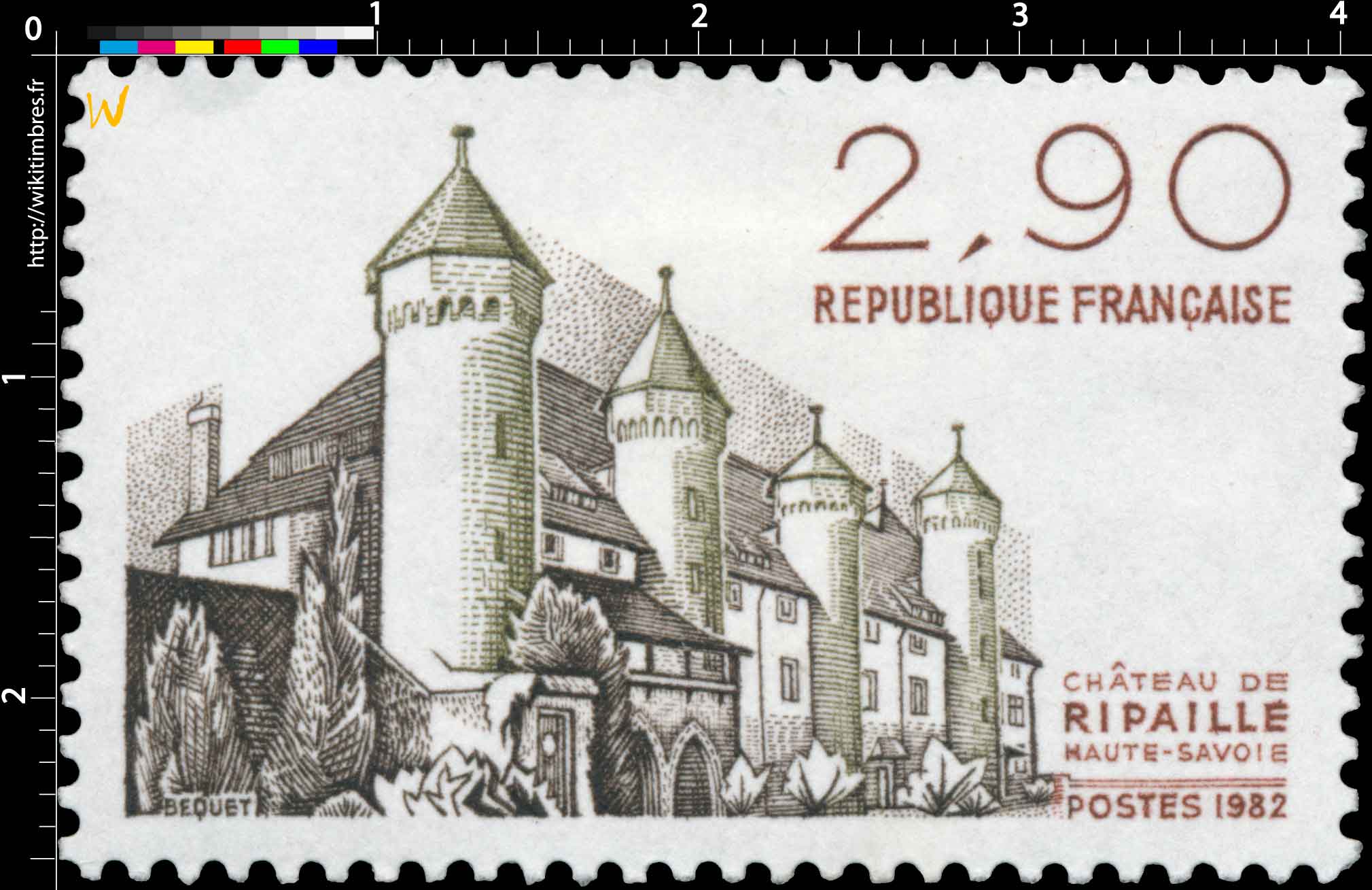 1982 CHÂTEAU DE RIPAILLE HAUTE-SAVOIE