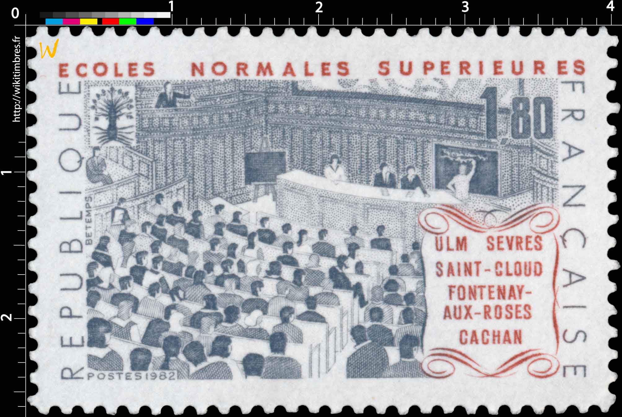 1982 ÉCOLES NORMALES SUPÉRIEURE ULM SÈVRES SAINT-CLOUD FONTENAY-AUX-ROSES CACHAN