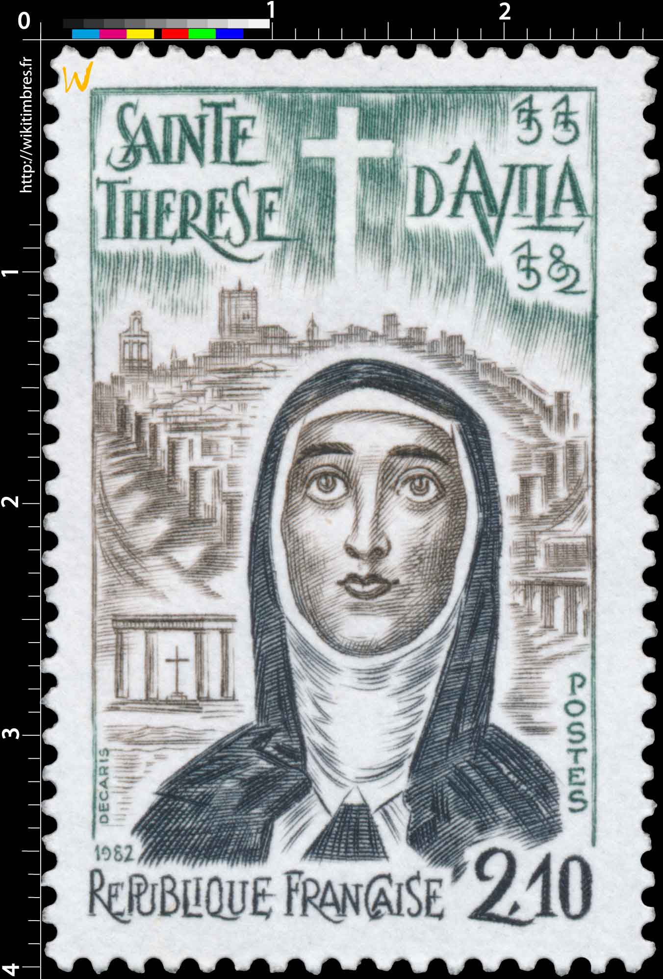 1982 SAINTE THÉRÈSE D'AVILA 1515-1582