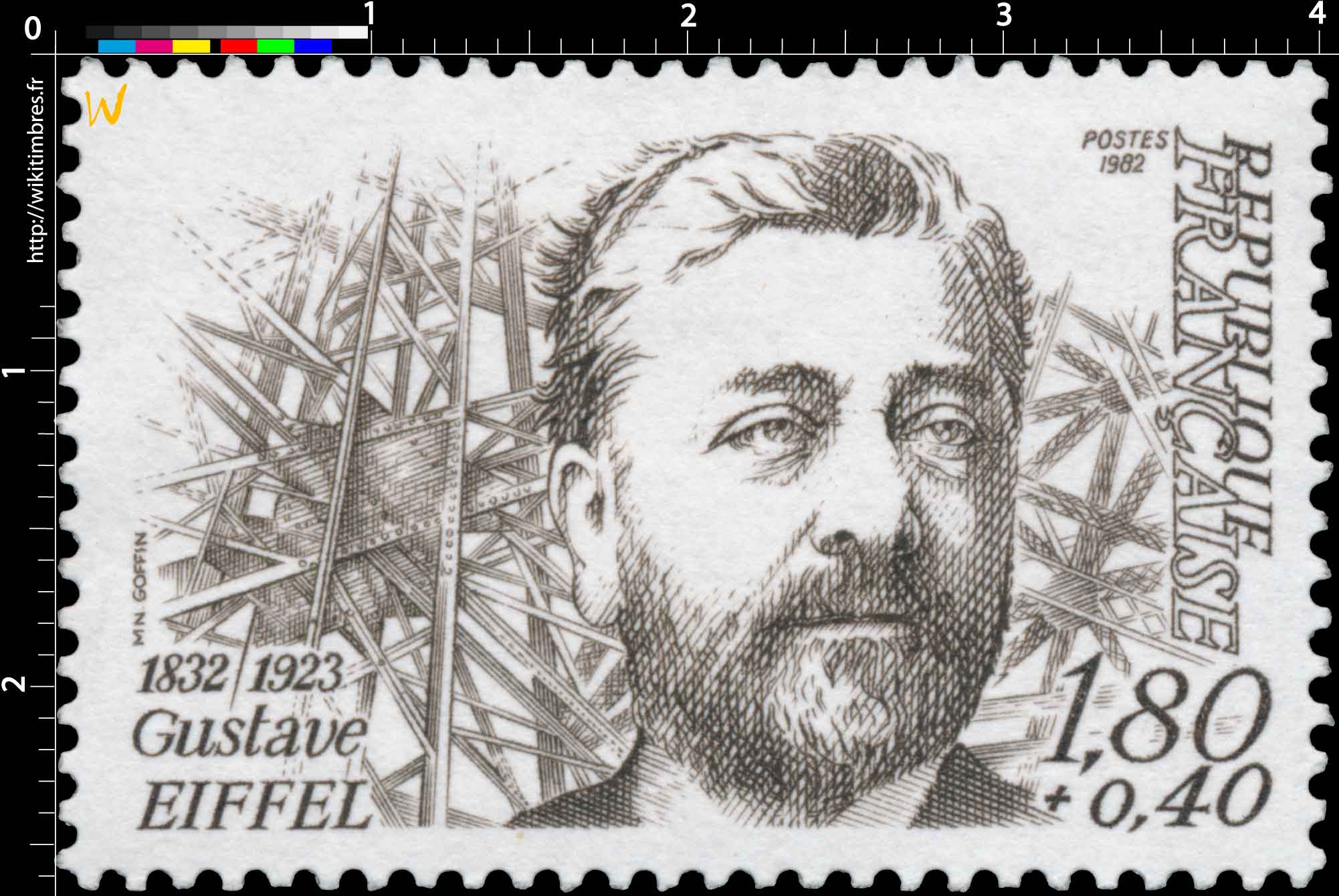 1982 Gustave EIFFEL 1832-1923