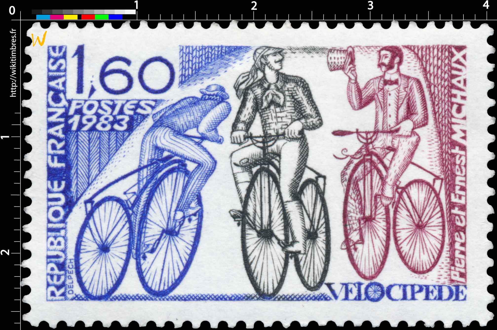 1983 VÉLOCIPÈDE Pierre et Ernest MICHAUX