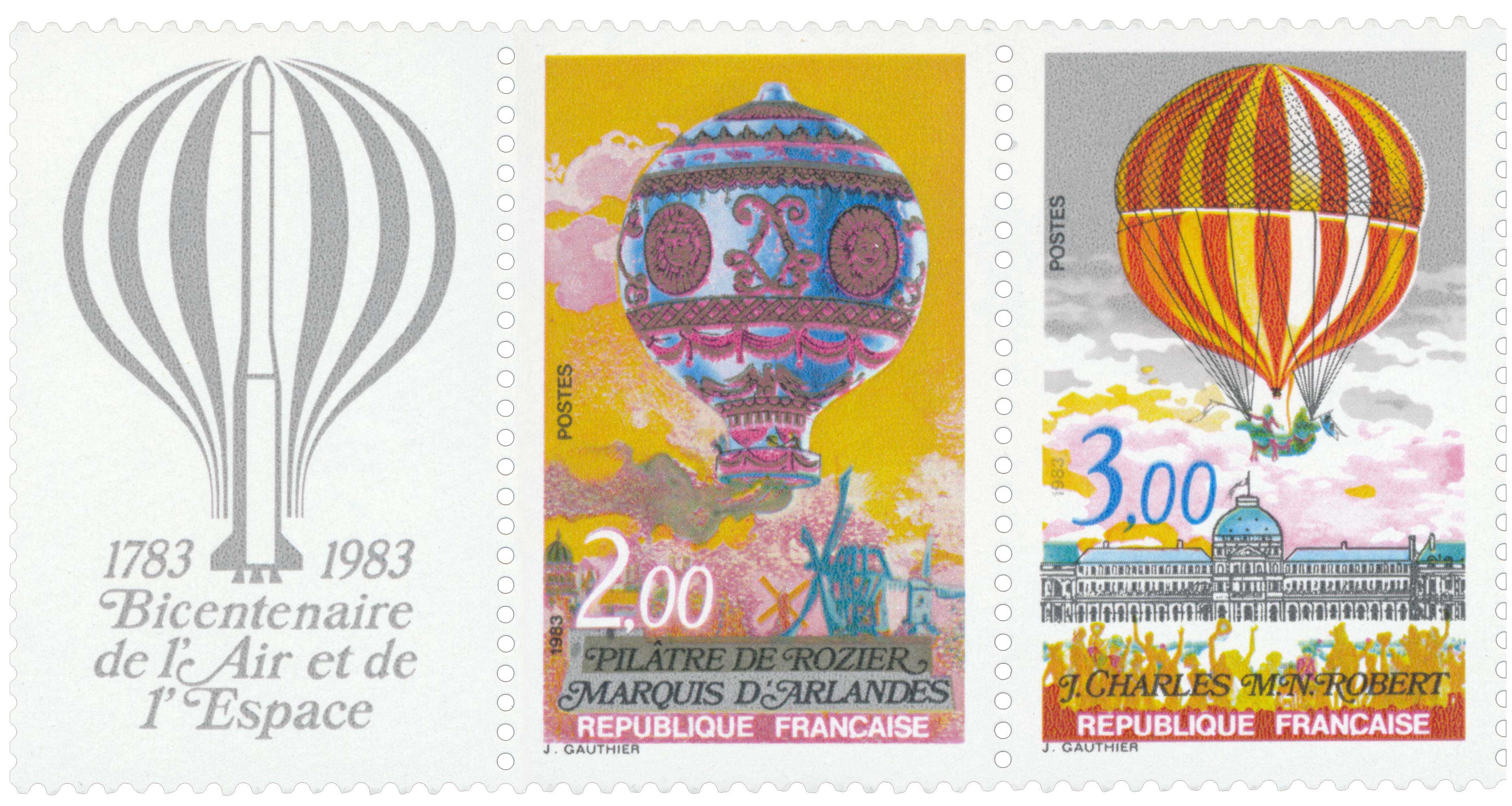 1783 1983 Bicentenaire de l'Air et de l'Espace