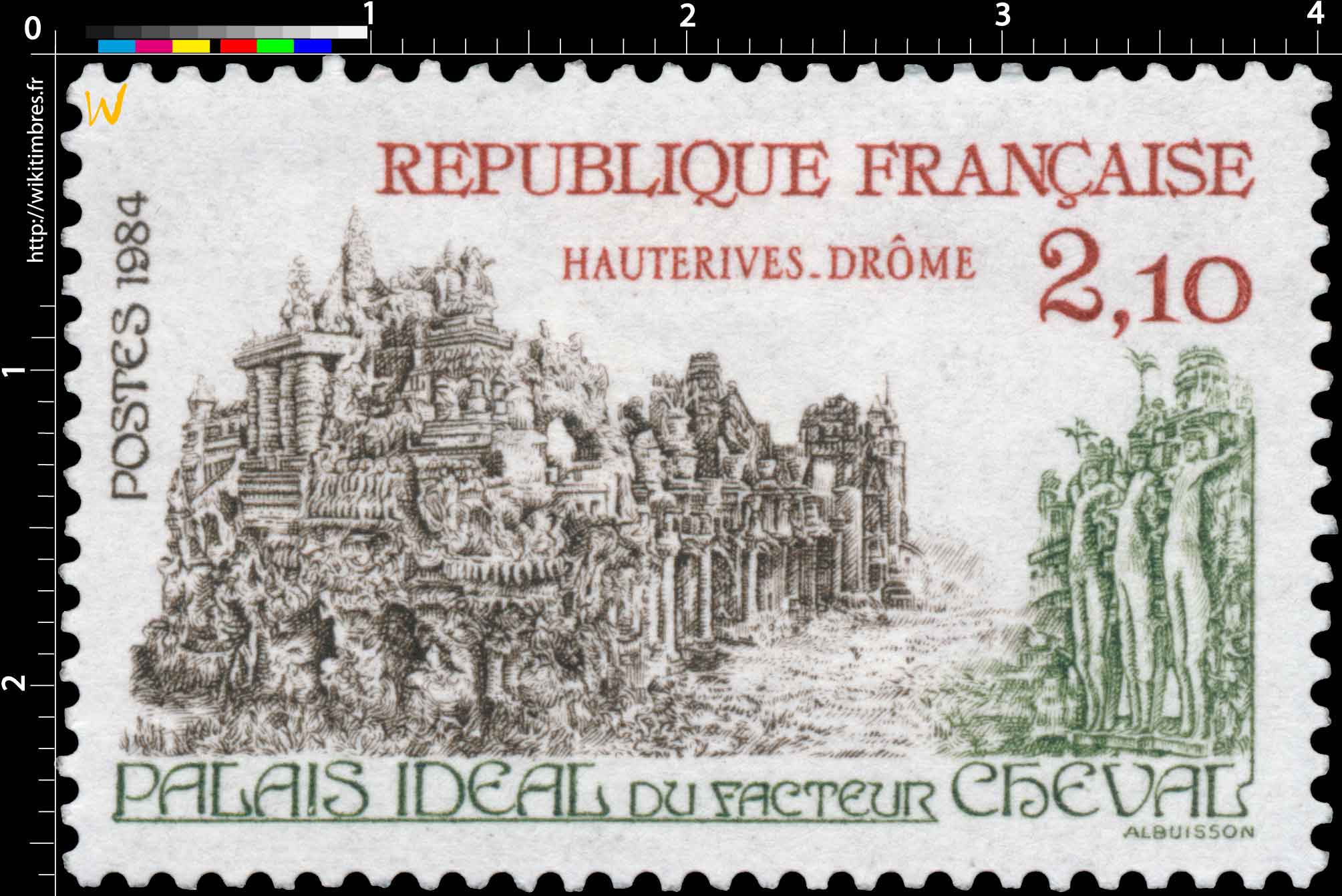 1984 PALAIS IDÉAL DU FACTEUR CHEVAL HAUTERIVES - DRÔME