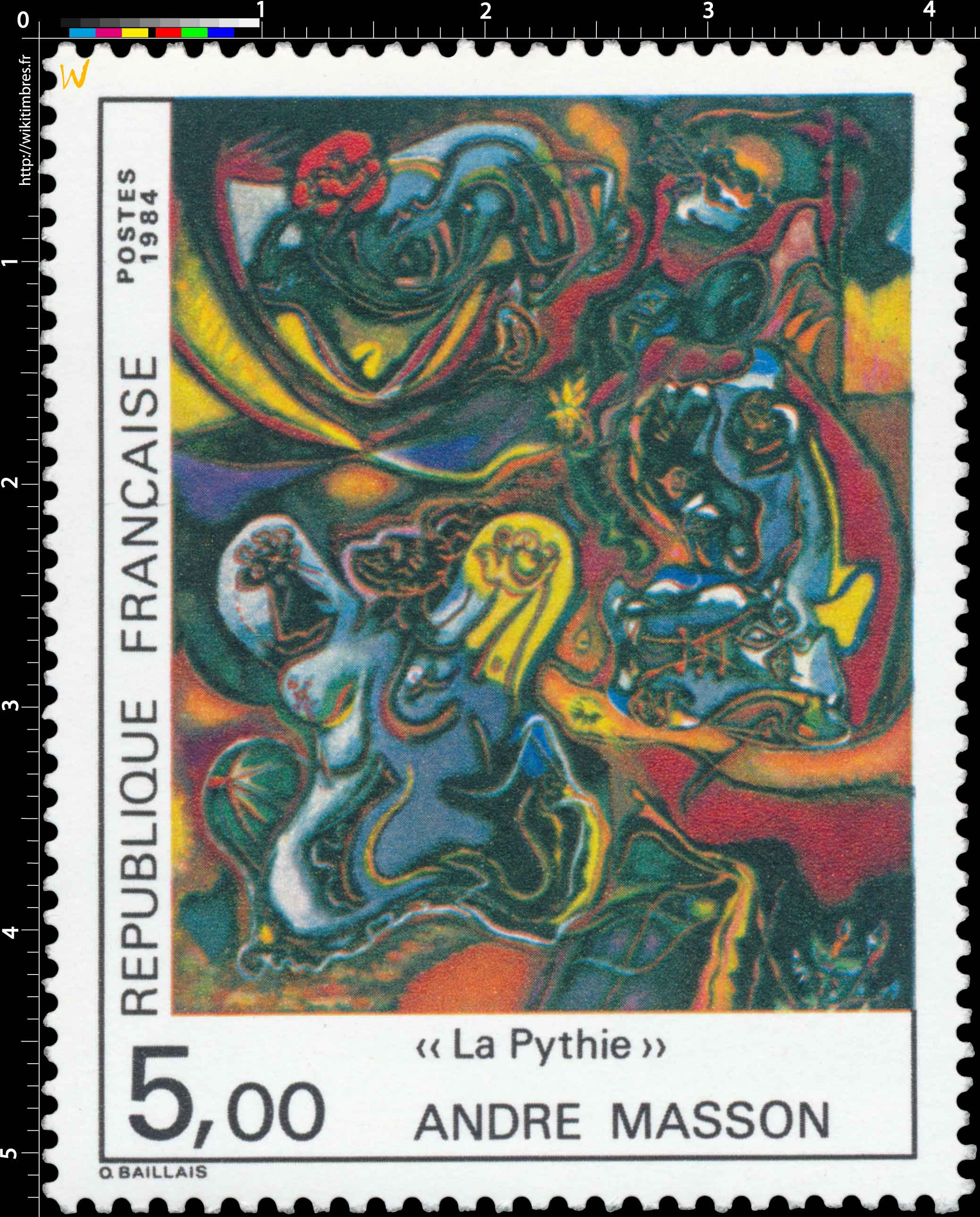 1984 La Pythie ANDRÉ MASSON