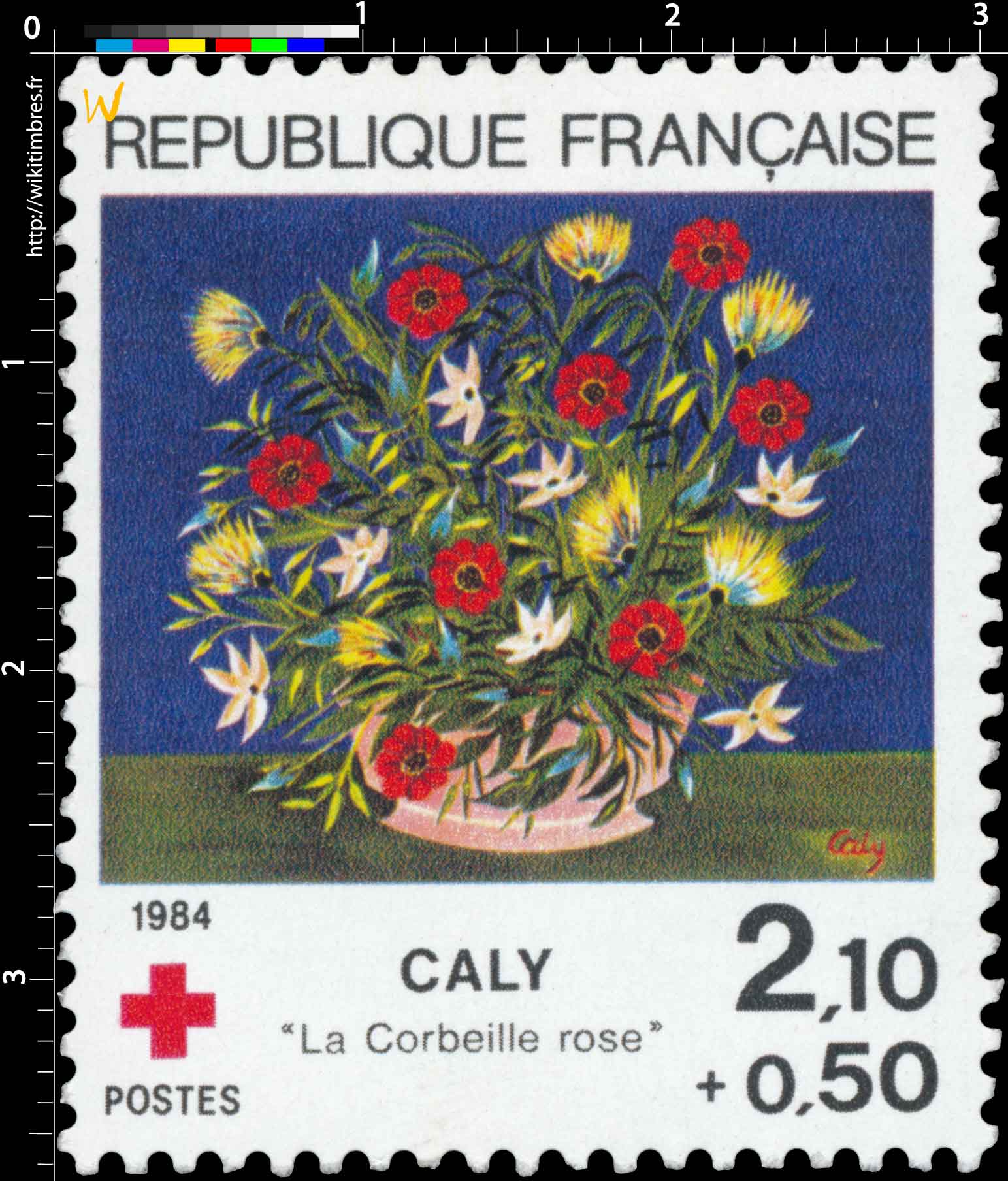 1984 CALY La corbeille rose