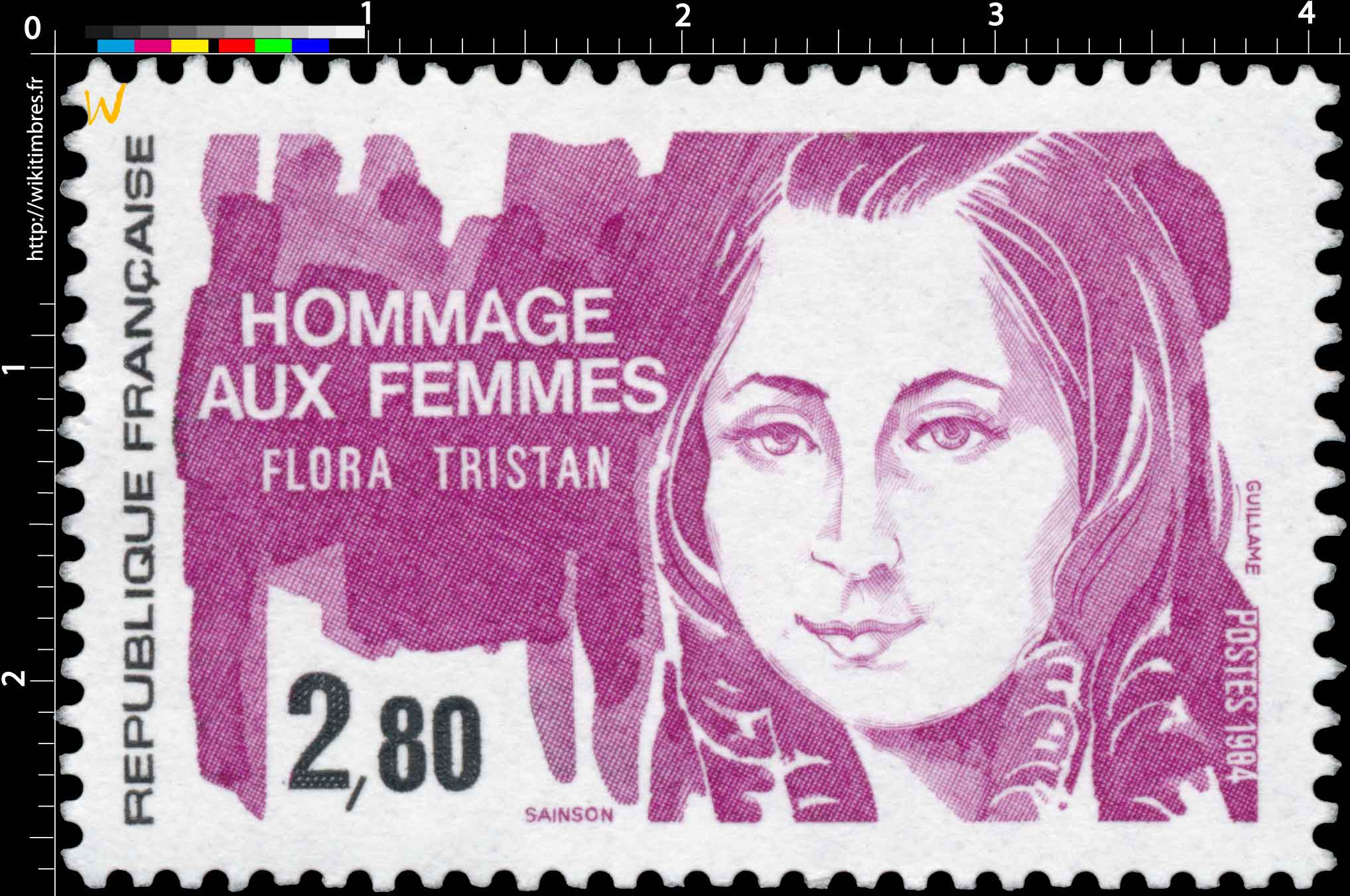 1984 HOMMAGE AUX FEMMES FLORA TRISTAN