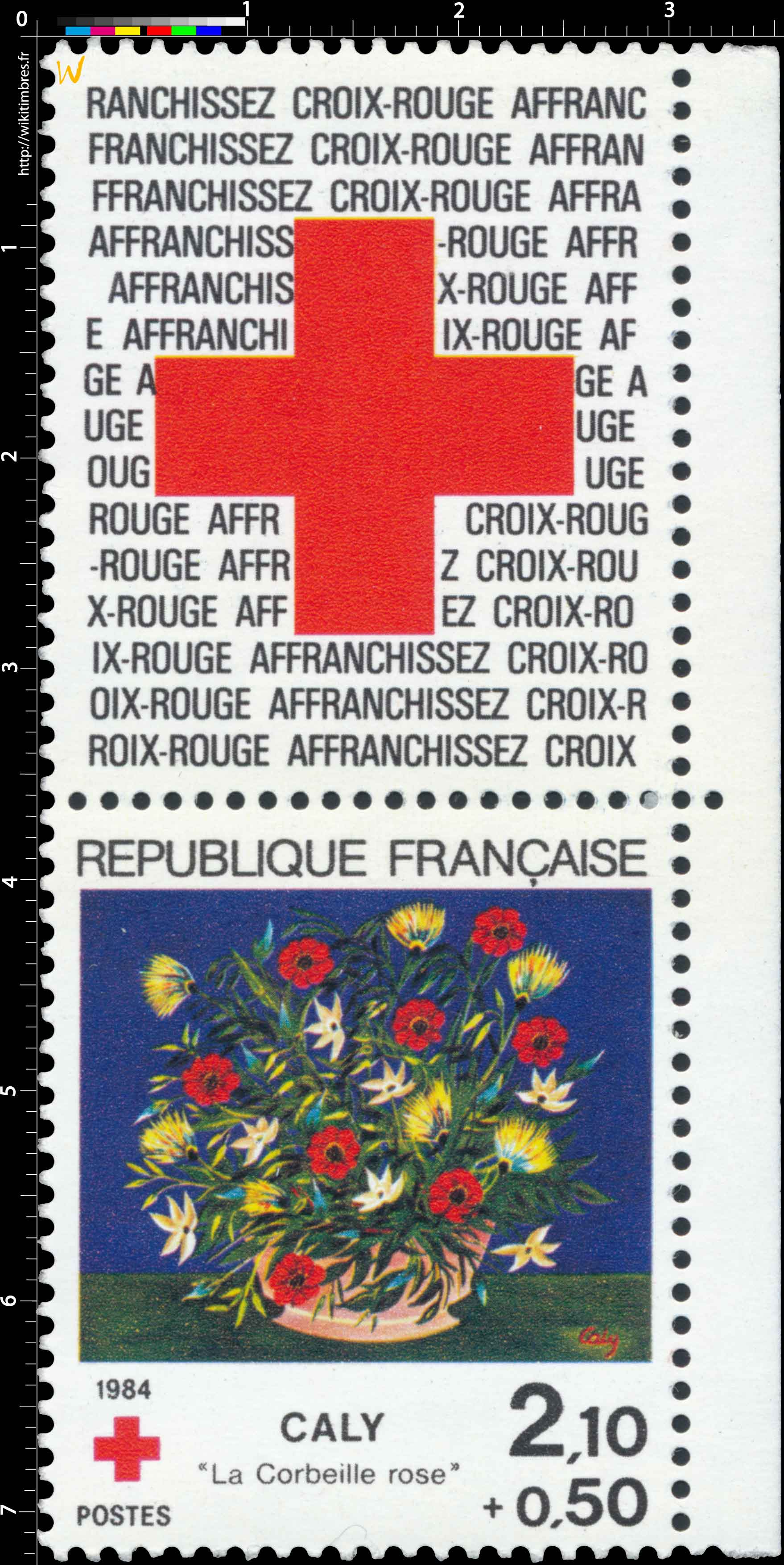 1984 CALY La corbeille rose