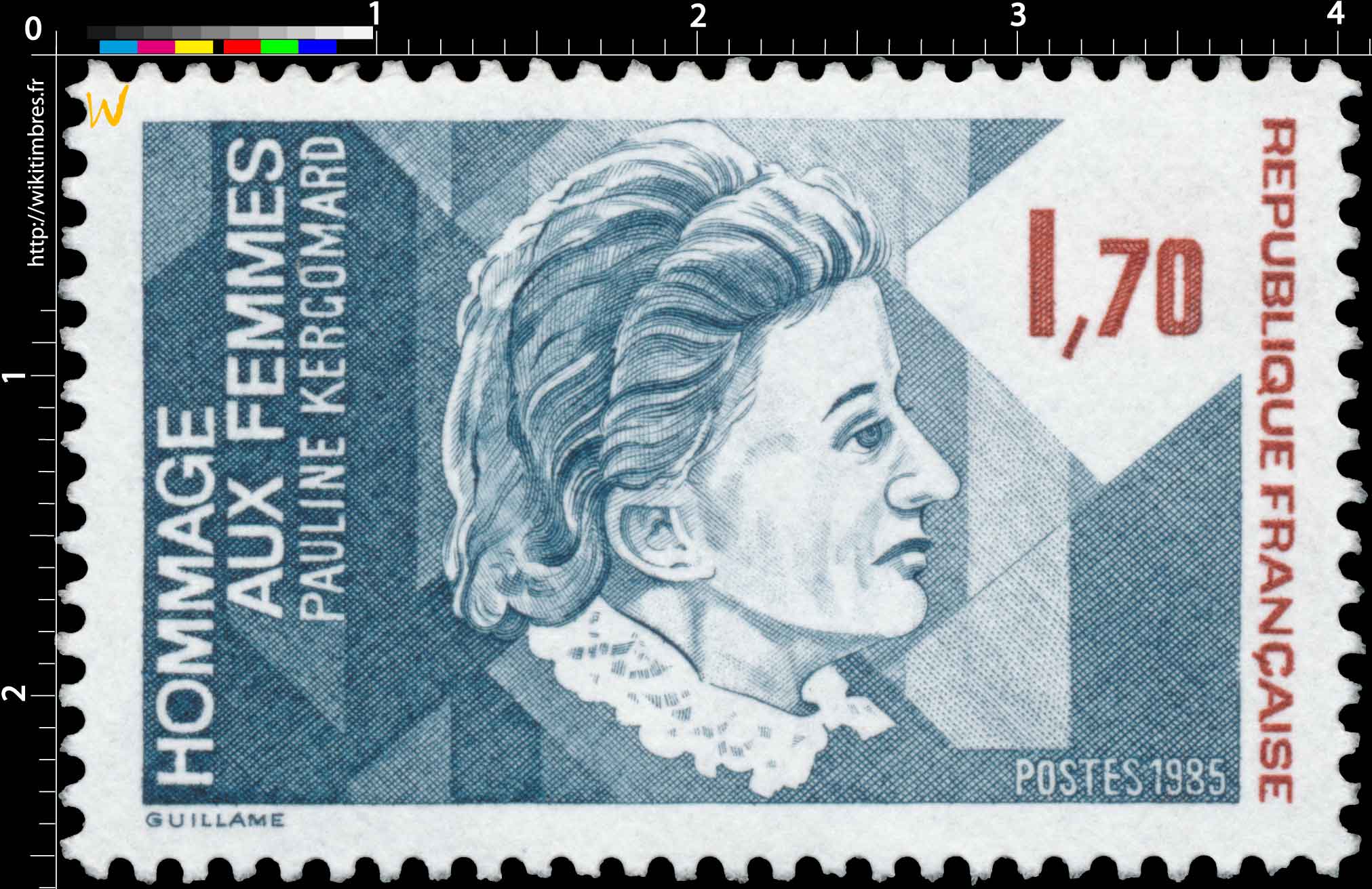 1985 HOMMAGE AUX FEMMES PAULINE KERGOMARD