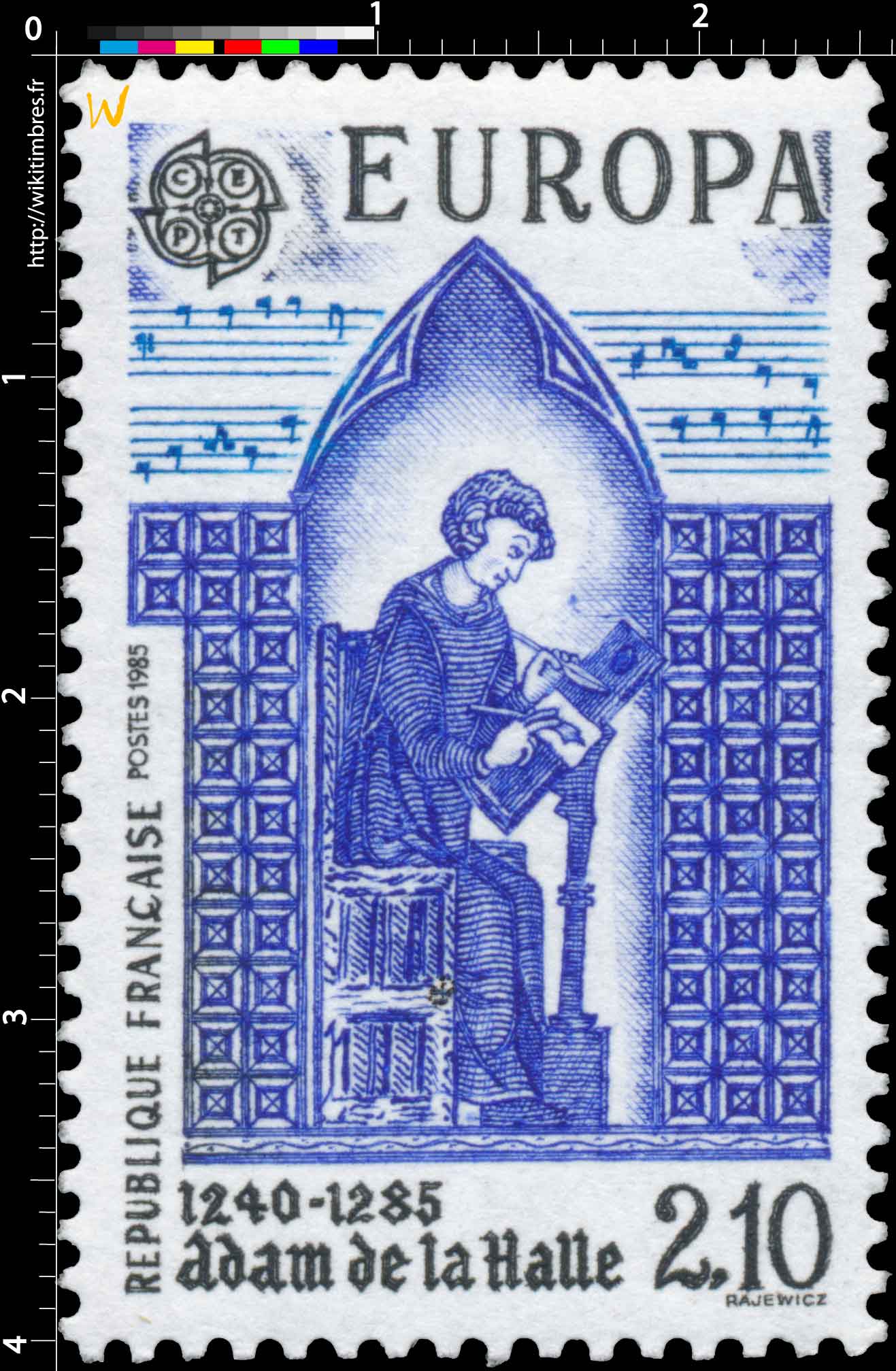 1985 EUROPA CEPT Adam de la Halle 1240-1285