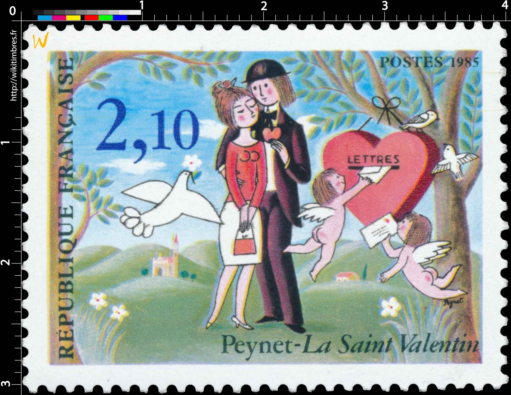 1985 Peynet - La Saint Valentin