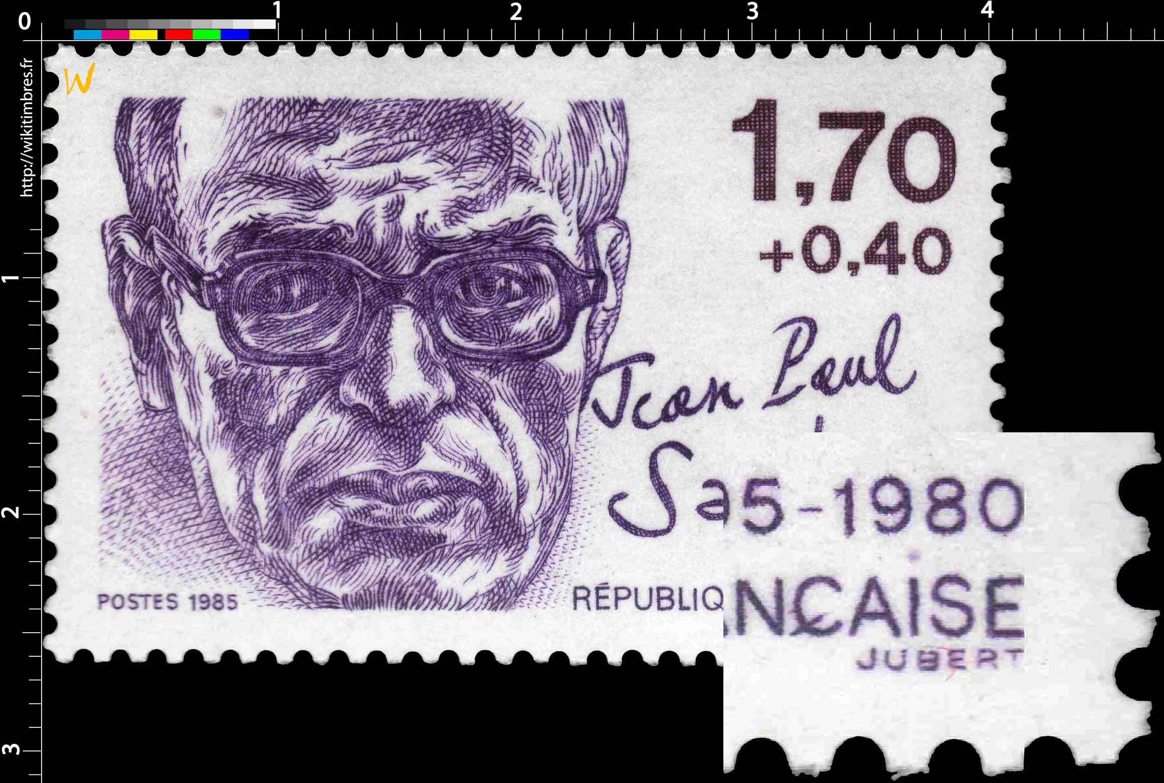 1985 Jean Paul Sartre 1905-1980