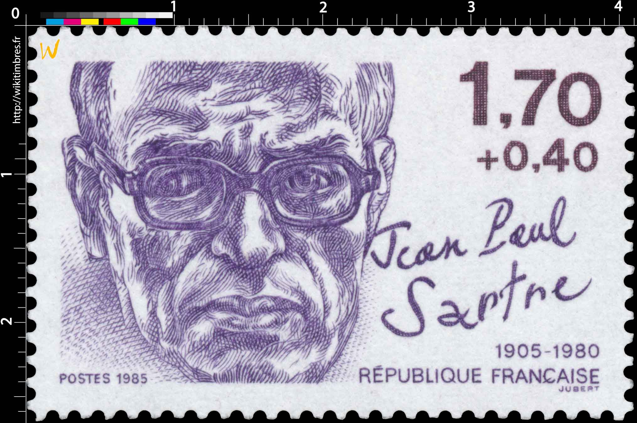 1985 Jean Paul Sartre 1905-1980