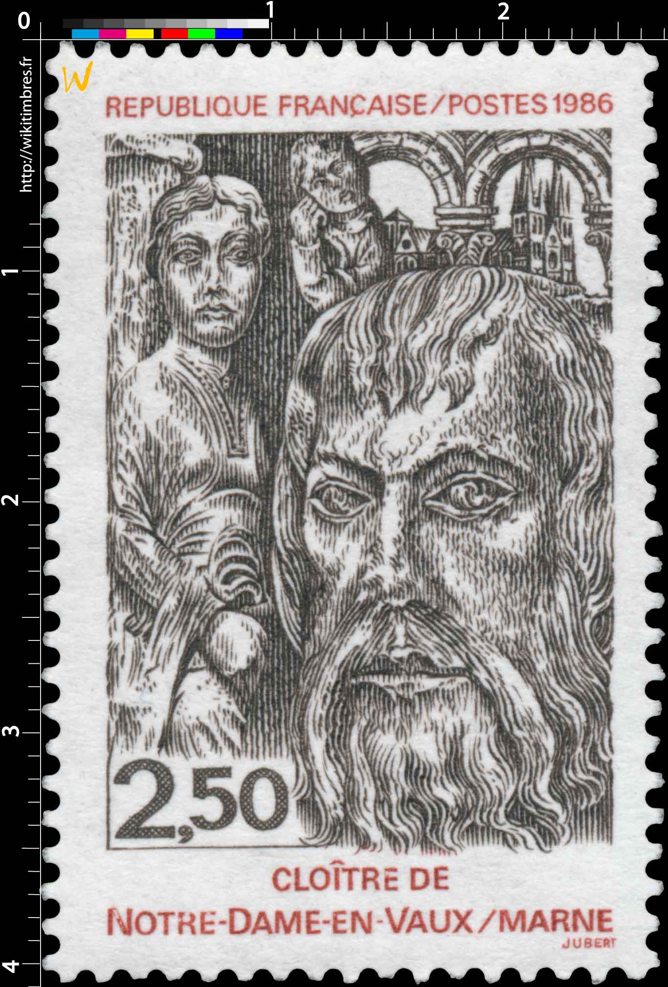 1986 CLOÎTRE DE NOTRE-DAME-EN-VAUX / MARNE