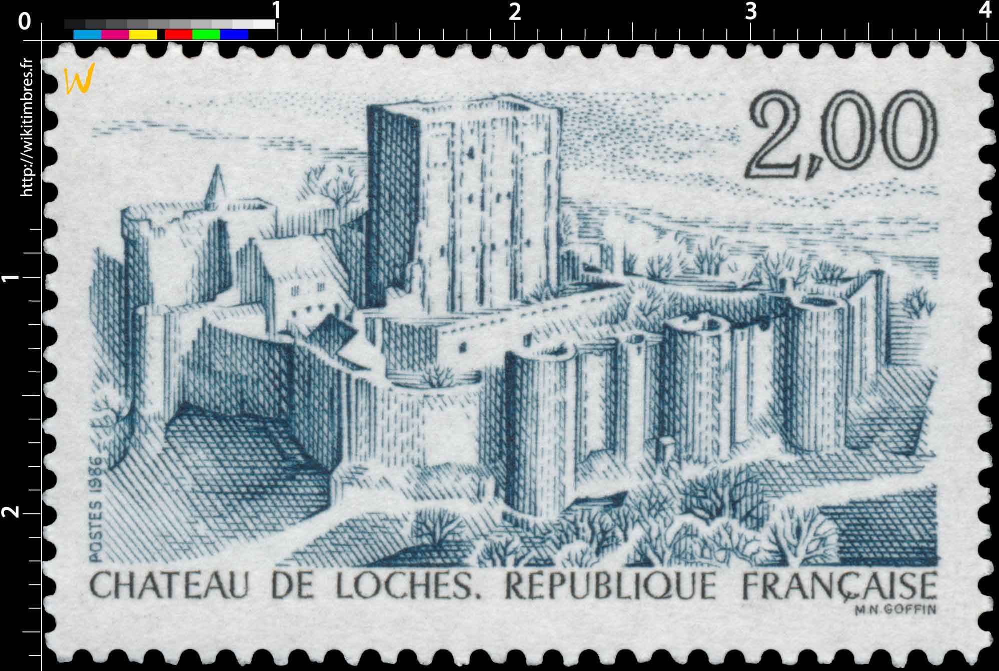 1986 CHÂTEAU DE LOCHES