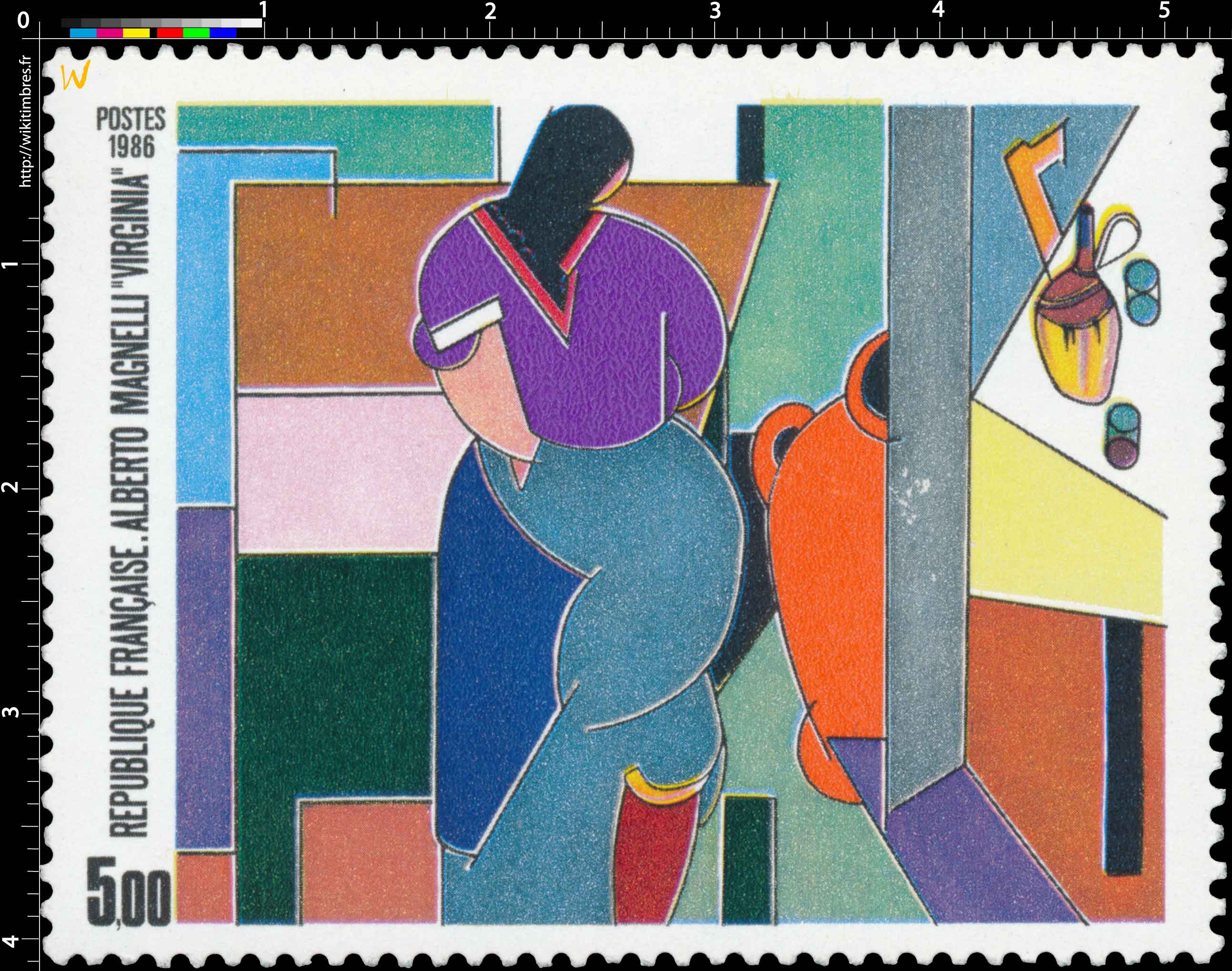 1986 ALBERTO MAGNELLI VIRGINIA