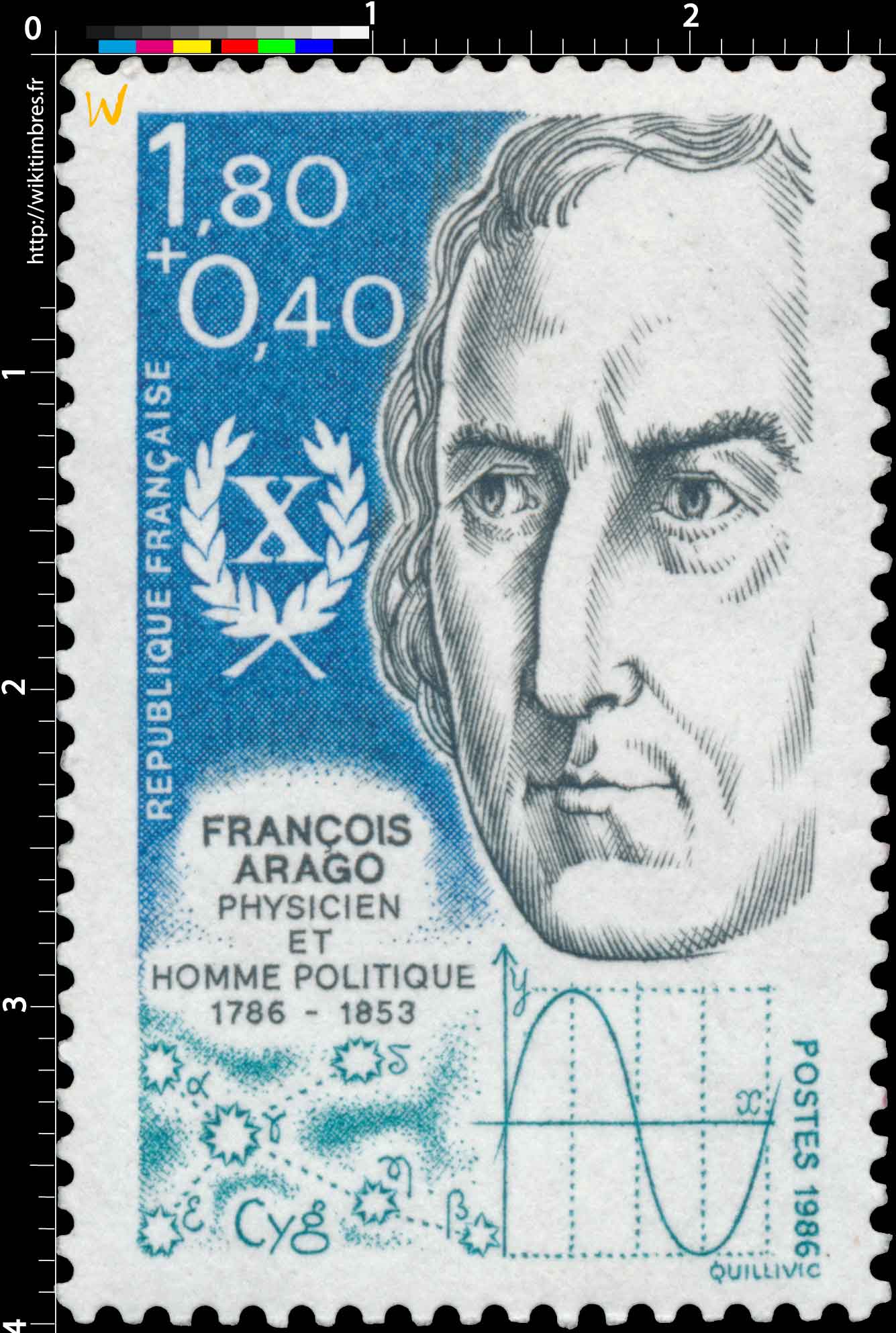 1986 FRANÇOIS ARAGO PHYSICIEN ET HOMME POLITIQUE 1786-1853